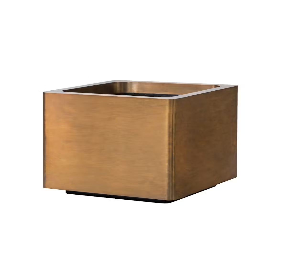 Lviv I Brass Cube Planter