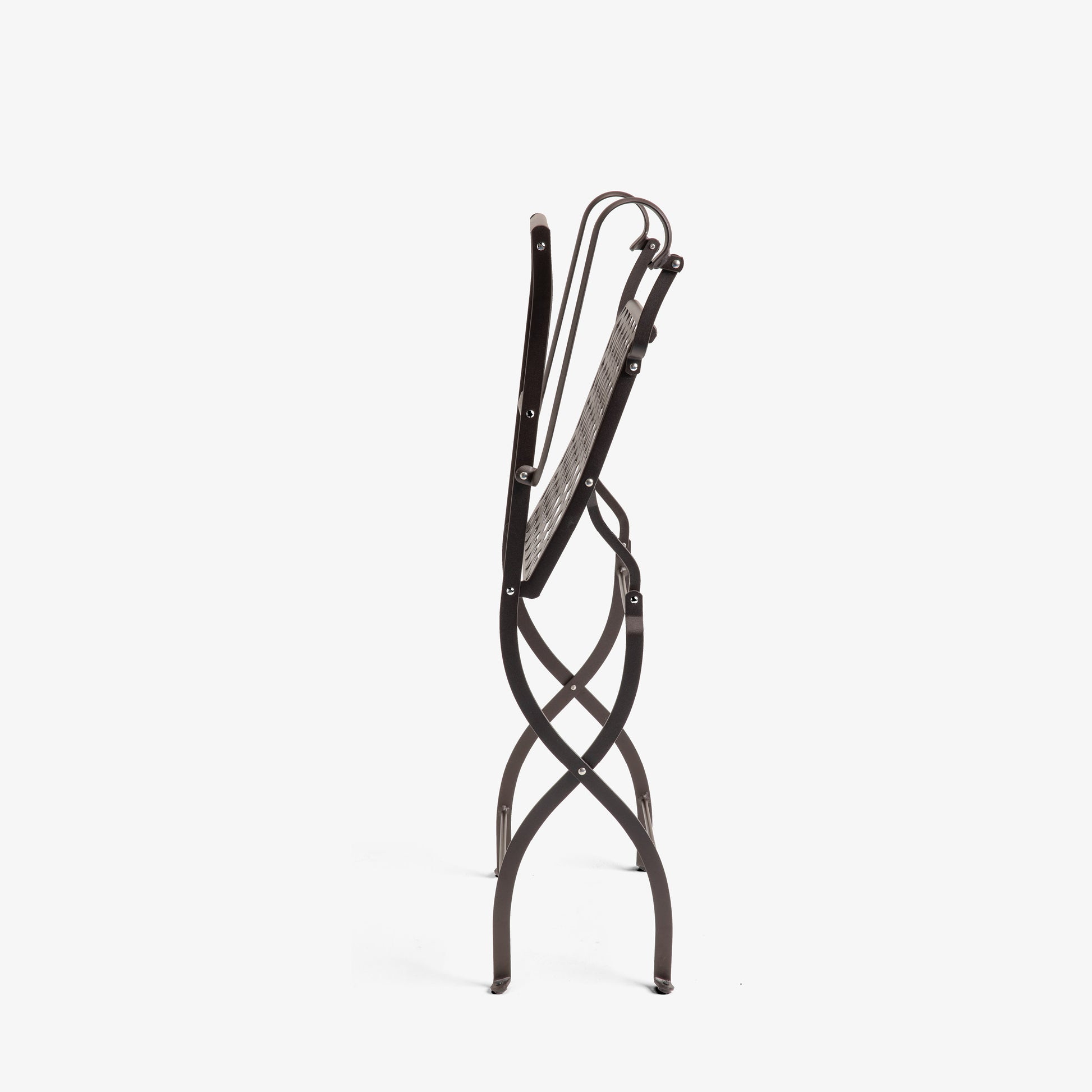 Motus By VELTHA® - Klappbarer Gartenstuhl mit Armlehnen aus verzinktem Stahl – Bild 6