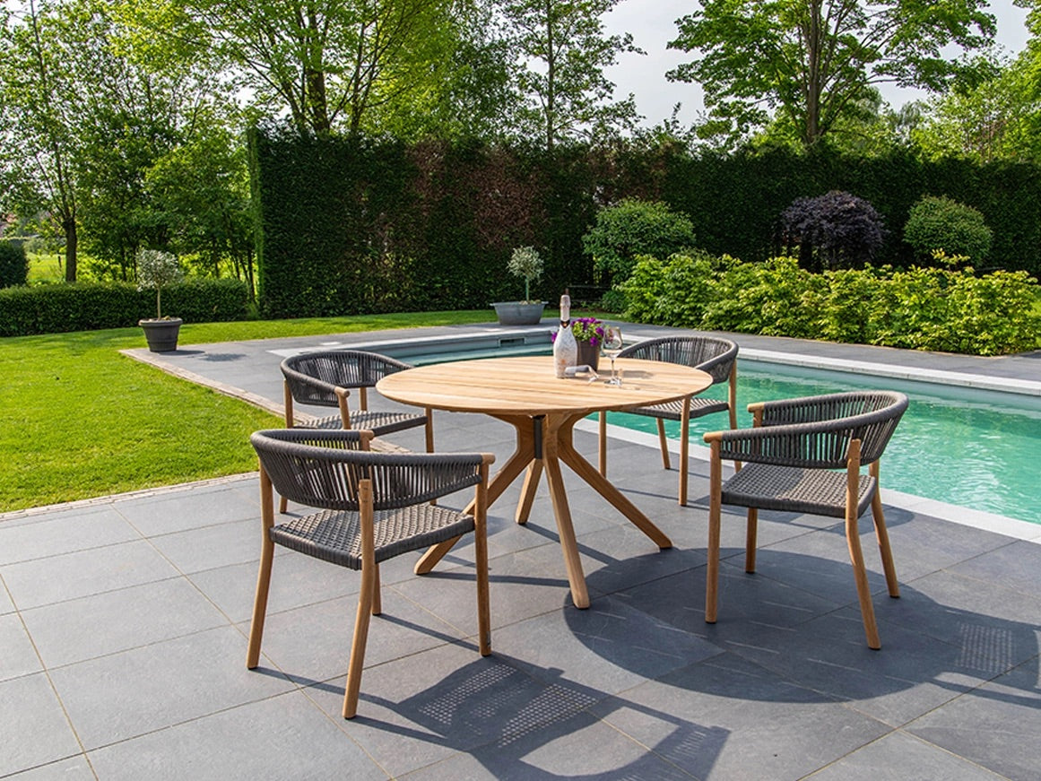 Traditional Teak I Marcella Armlehnenstuhl