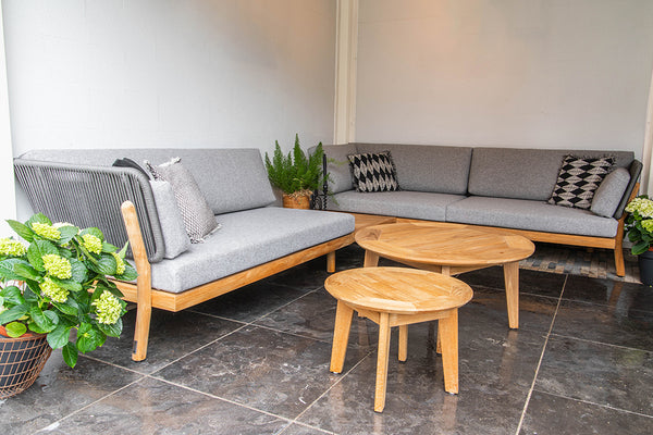 Traditional Teak I Marcella Abschlusssofa rechts