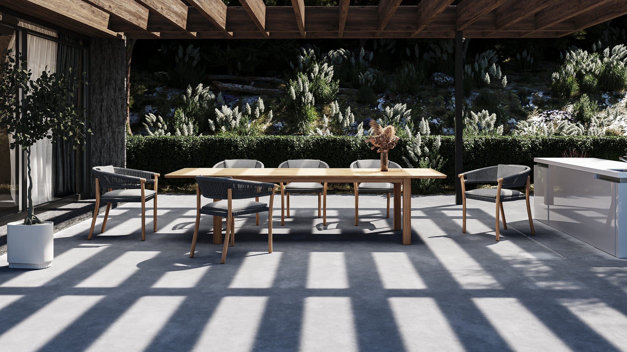 Traditional Teak I Marcella Armlehnenstuhl