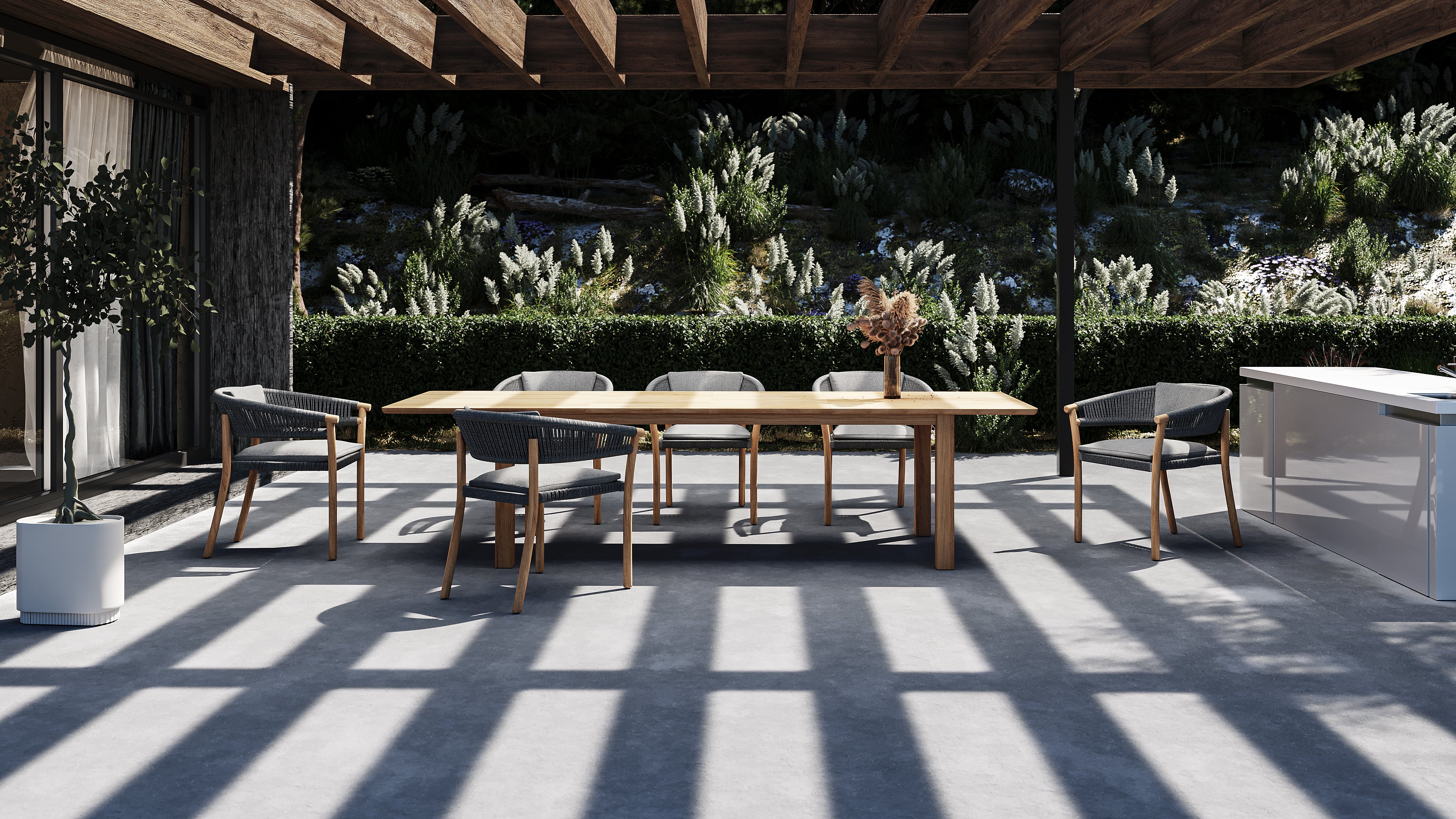 Traditional Teak I Marcella Armlehnenstuhl