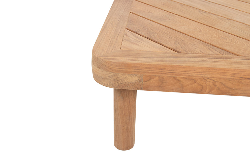 Traditional Teak I Marcella Tisch modular 76 cm, quadratisch