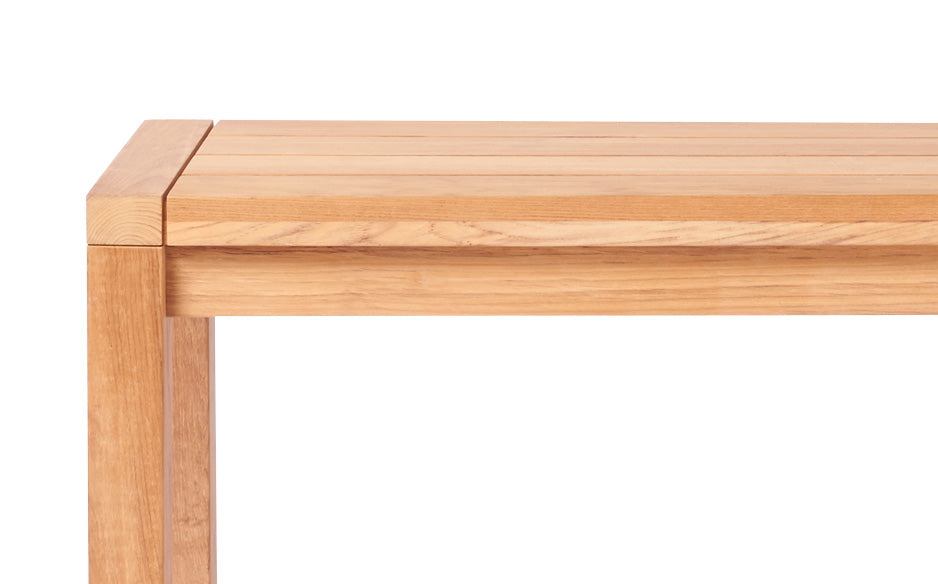 Traditional Teak I Maxima Gartenbank ohne Rückenlehne 180 cm