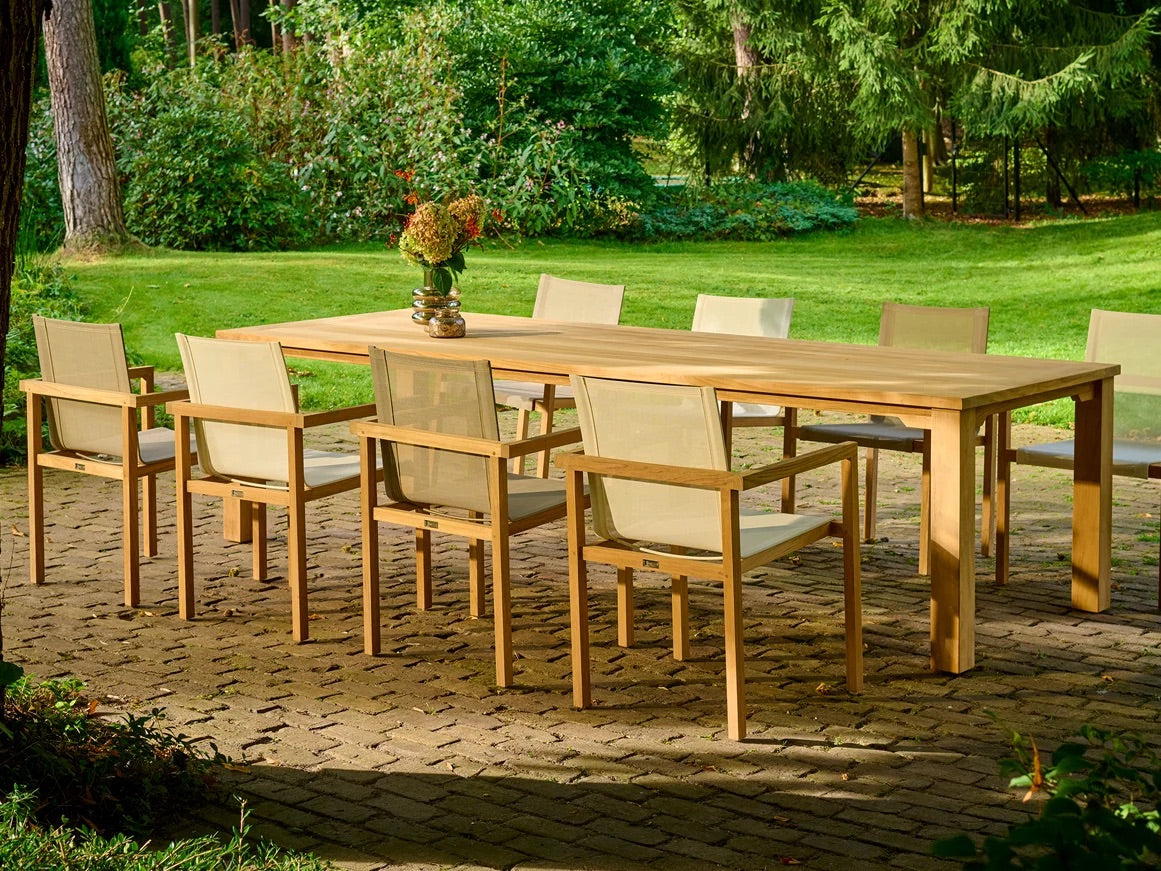 Traditional Teak I Maxima dining table 300 cm, rectangular