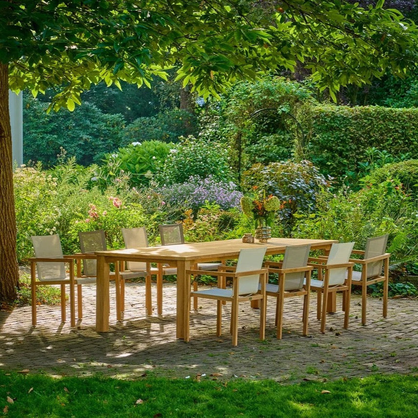 Traditional Teak I Maxima dining table 300 cm, rectangular