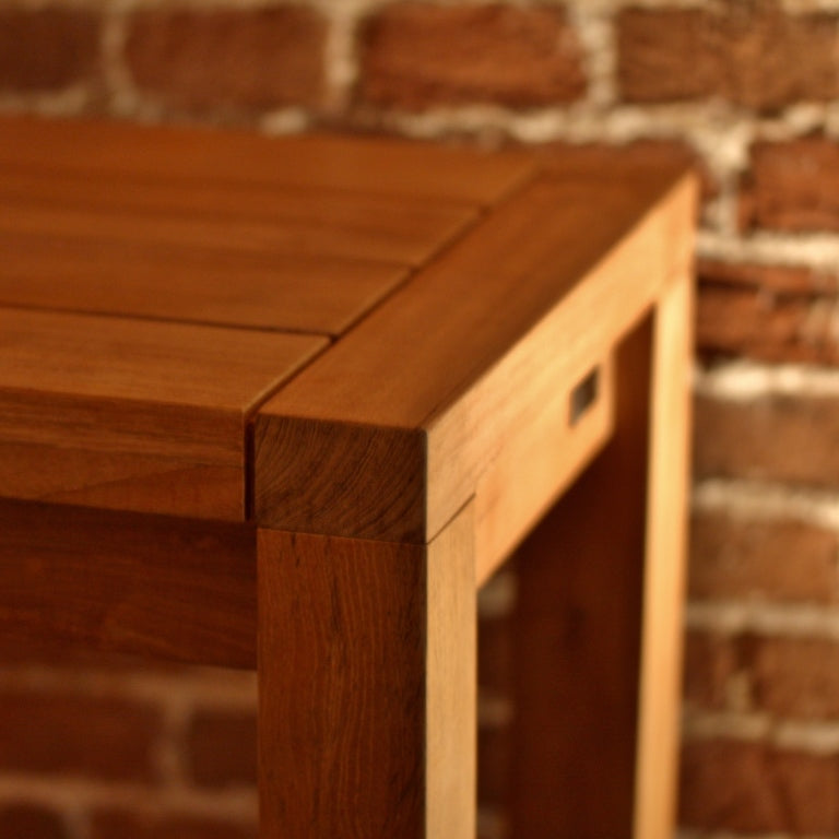 Traditional Teak I Maxima Gartenbank ohne Rückenlehne 180 cm