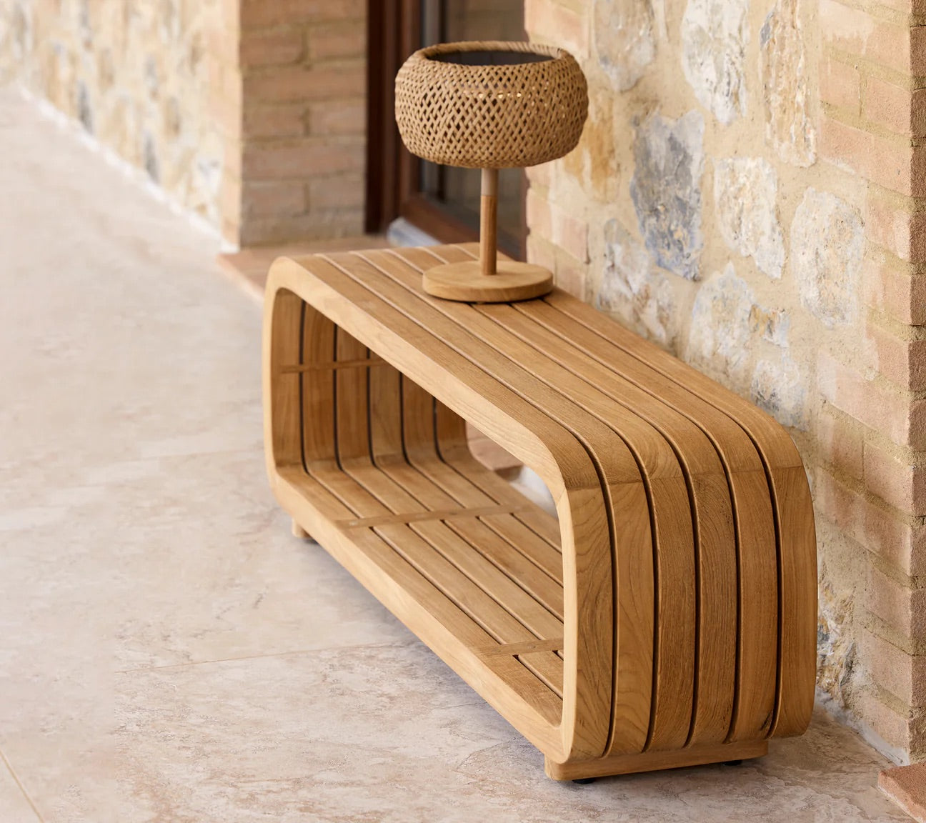 Cane-Line I Mellow Couchtisch 120 cm, rechteckig