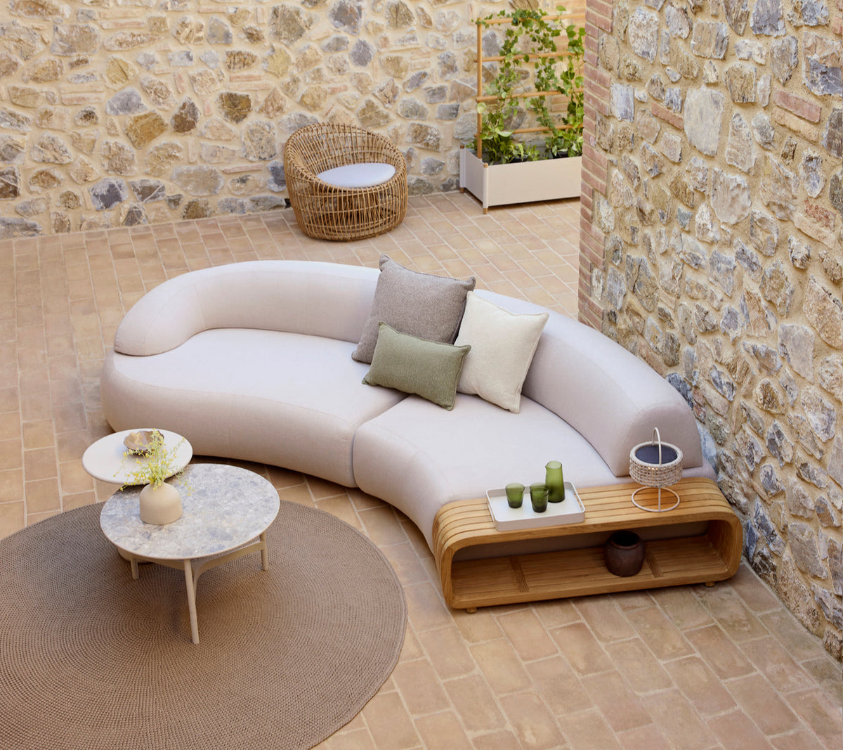 Cane-Line Mellow – Materialdetail Teak