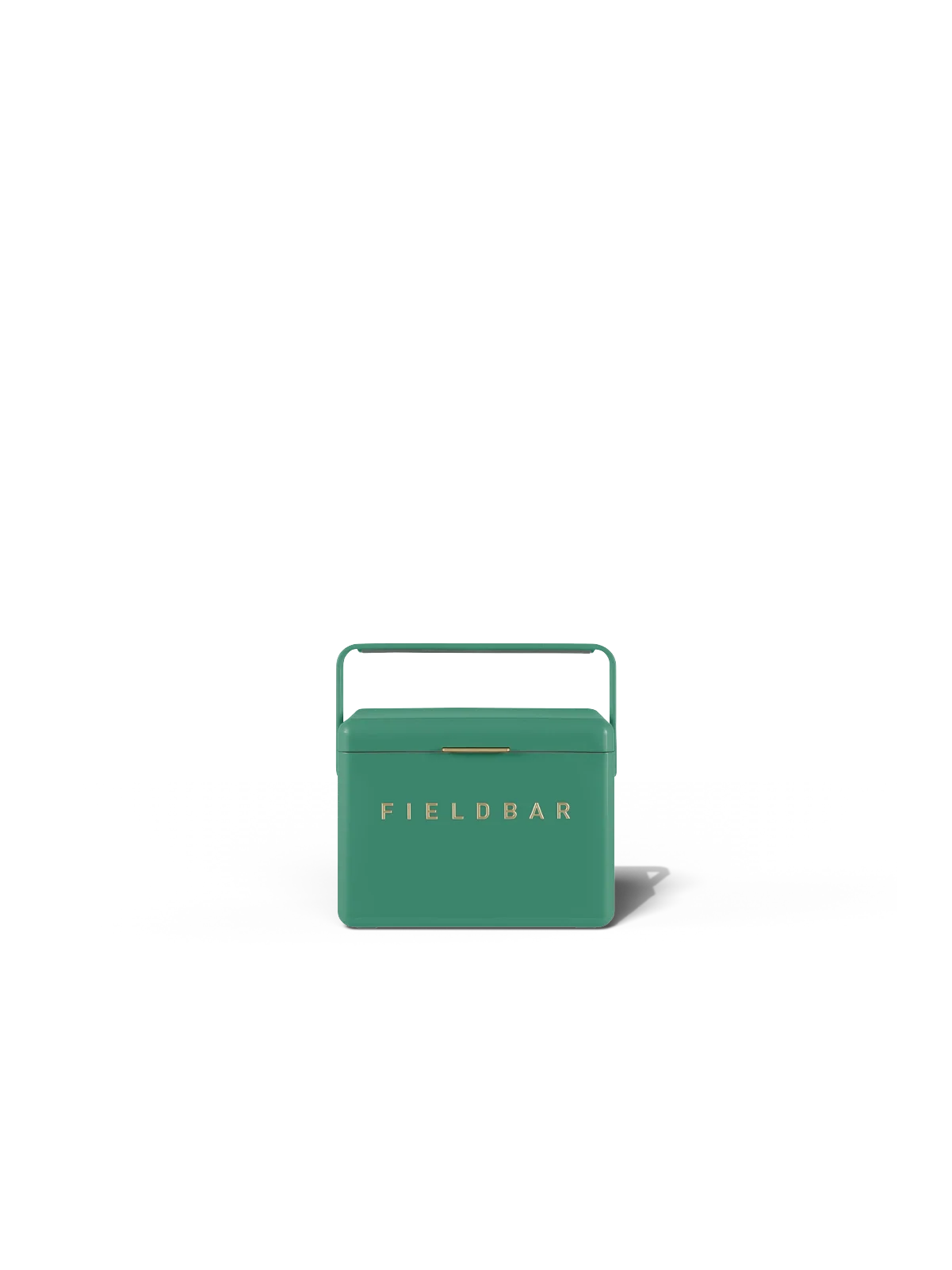 Fieldbar Mini Bar Kühlbox Parisian Green aus ABS-Komposit in frischem Jadegrün