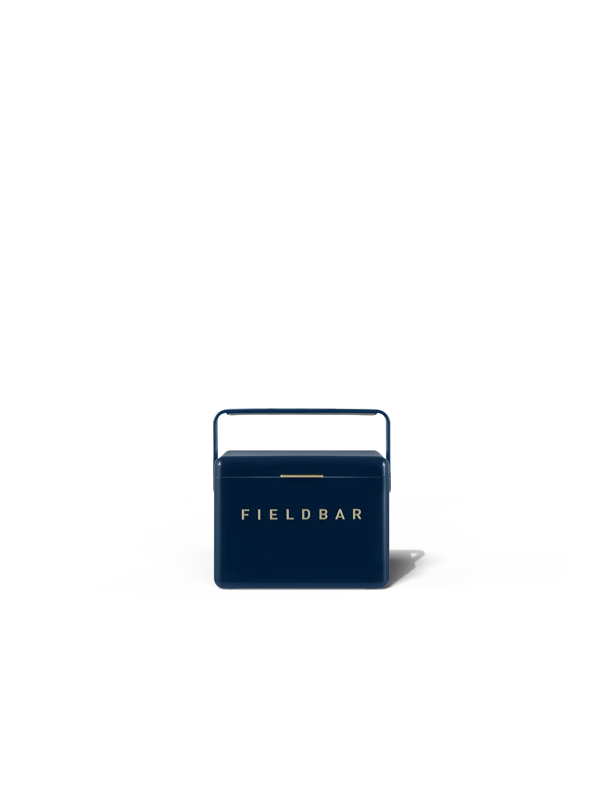 Fieldbar Mini Bar Kühlbox Sea Boat Blue aus ABS-Komposit in tiefem Marineblau