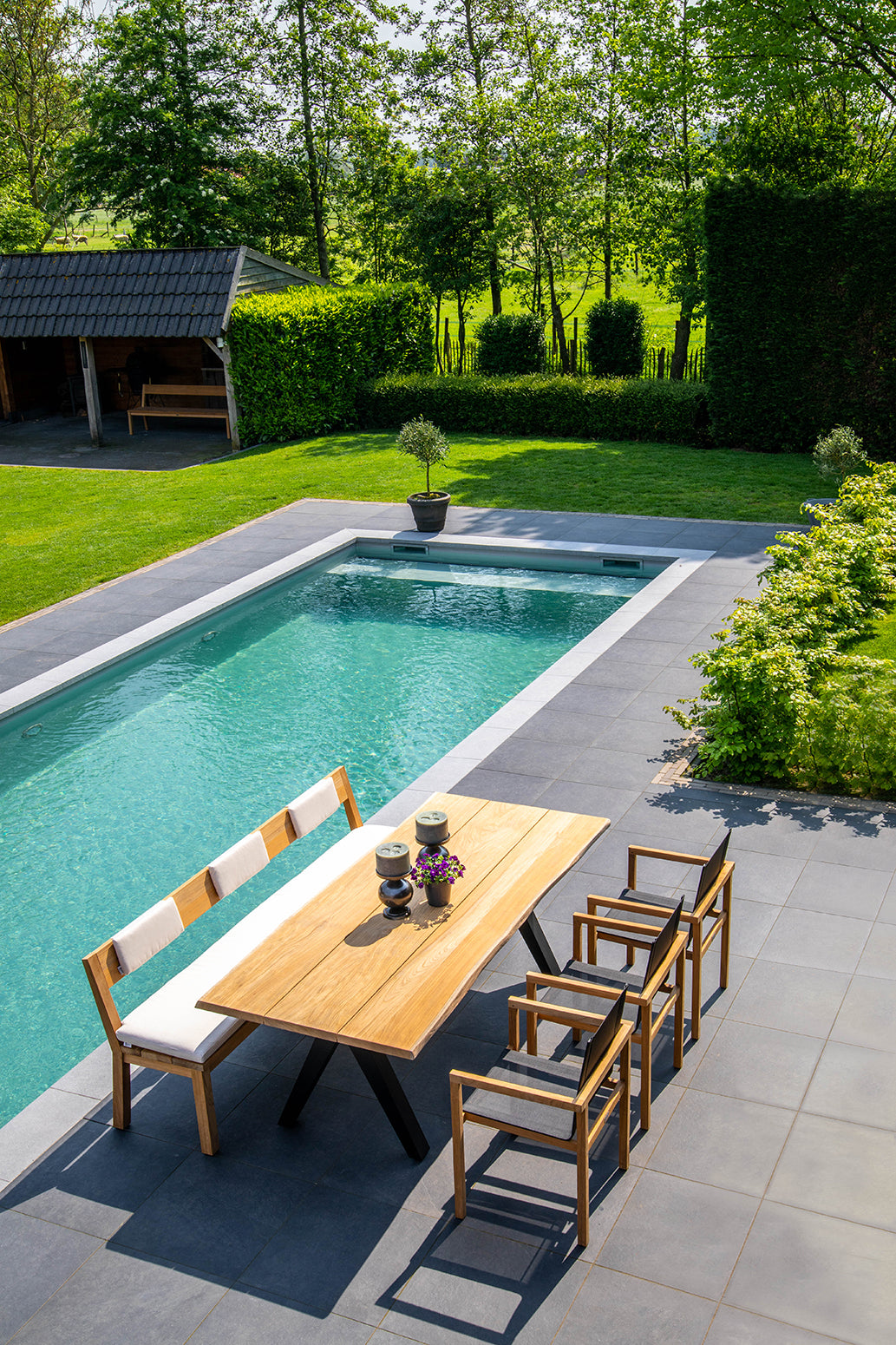 Traditional Teak I Neo Gartenbank