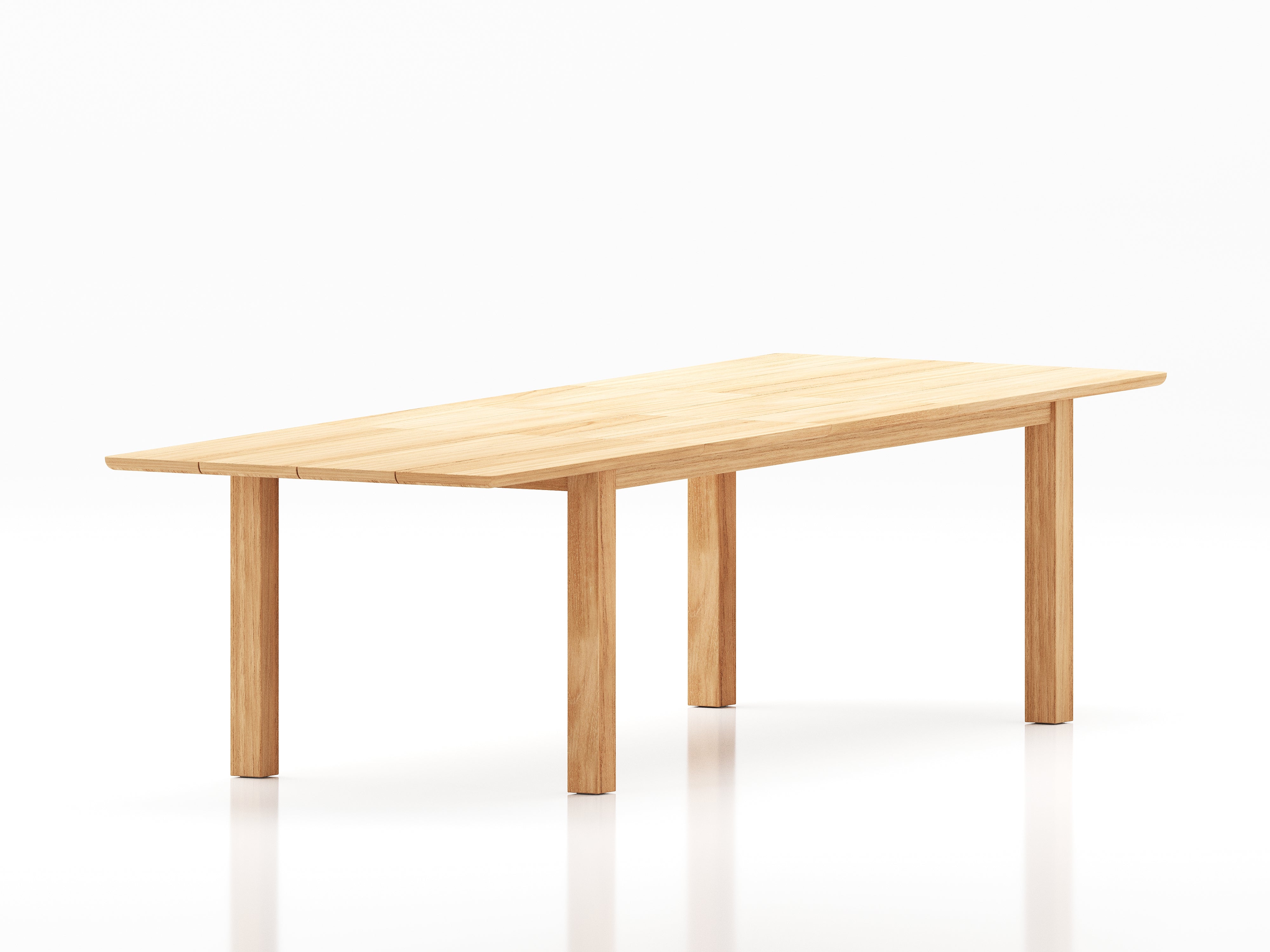 Traditional Teak I Noah Dining Table 220/270/320, extendable