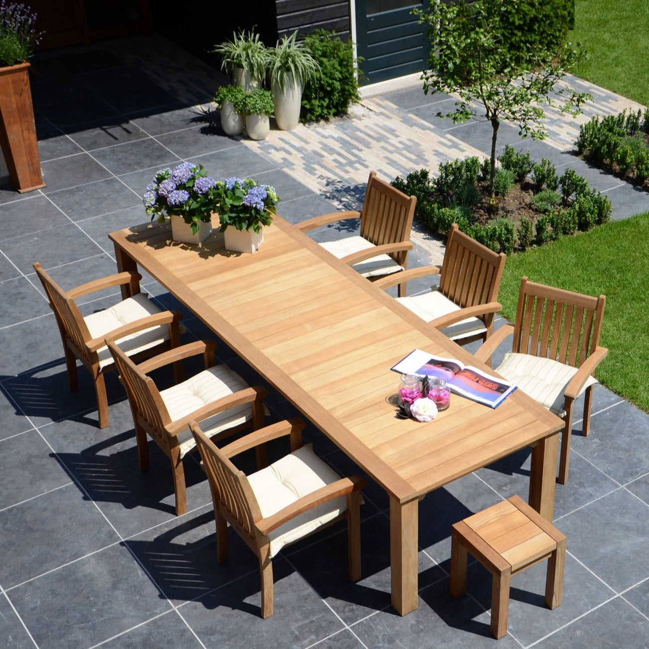 Traditional Teak I Noor Esstisch 240 cm, rechteckig