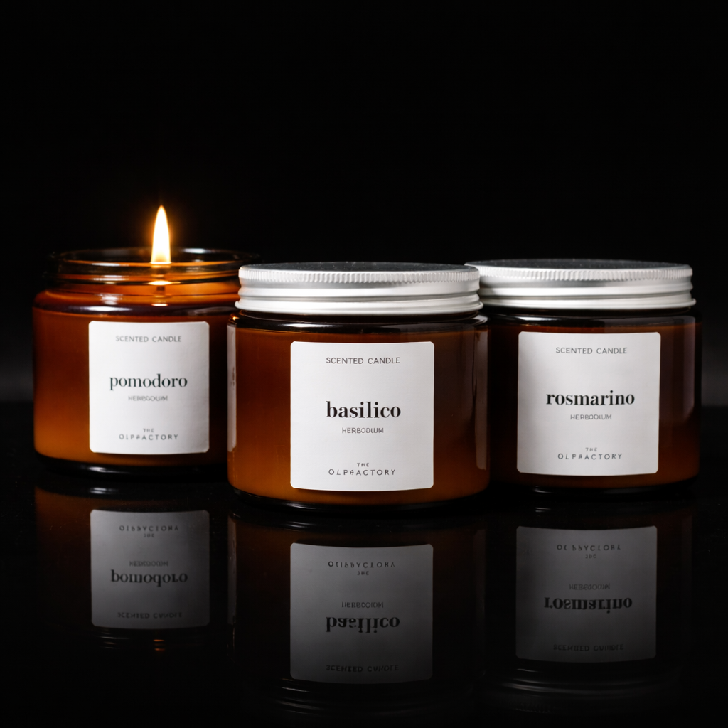 OLPHACTORY | Scented Candle Set Herborium Duftkerzen