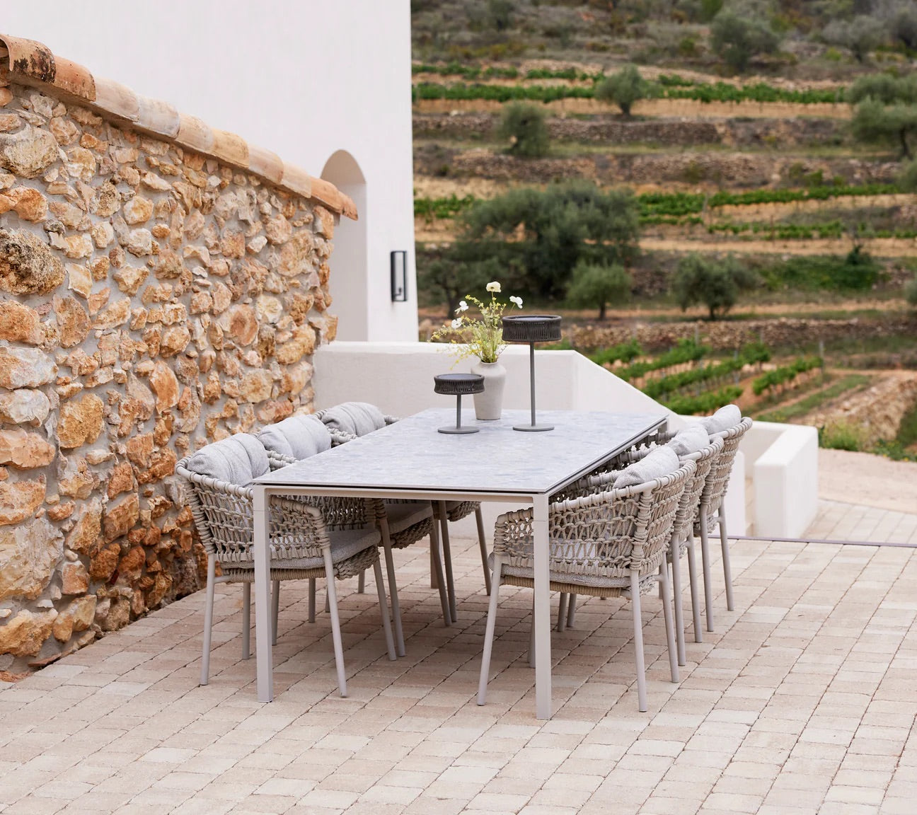 Cane-Line I Ocean Stuhl Soft Rope