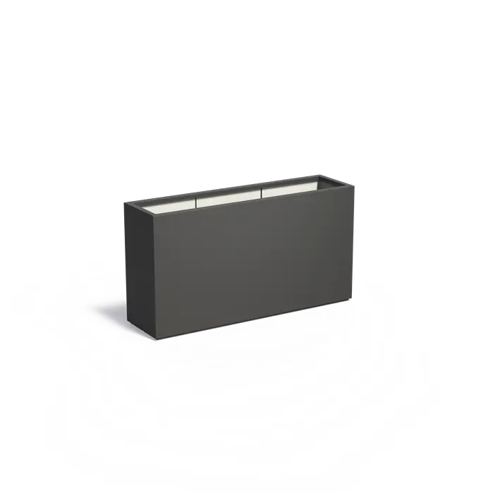 Adezz I Carrez Pflanzgefäß aus Fiberglas, rechteckig