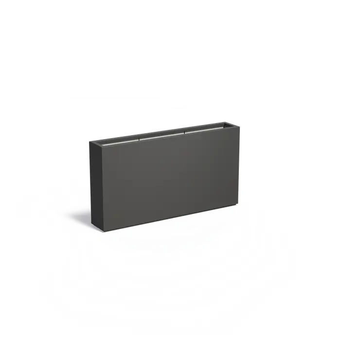 Adezz I Carrez Pflanzgefäß aus Fiberglas, rechteckig