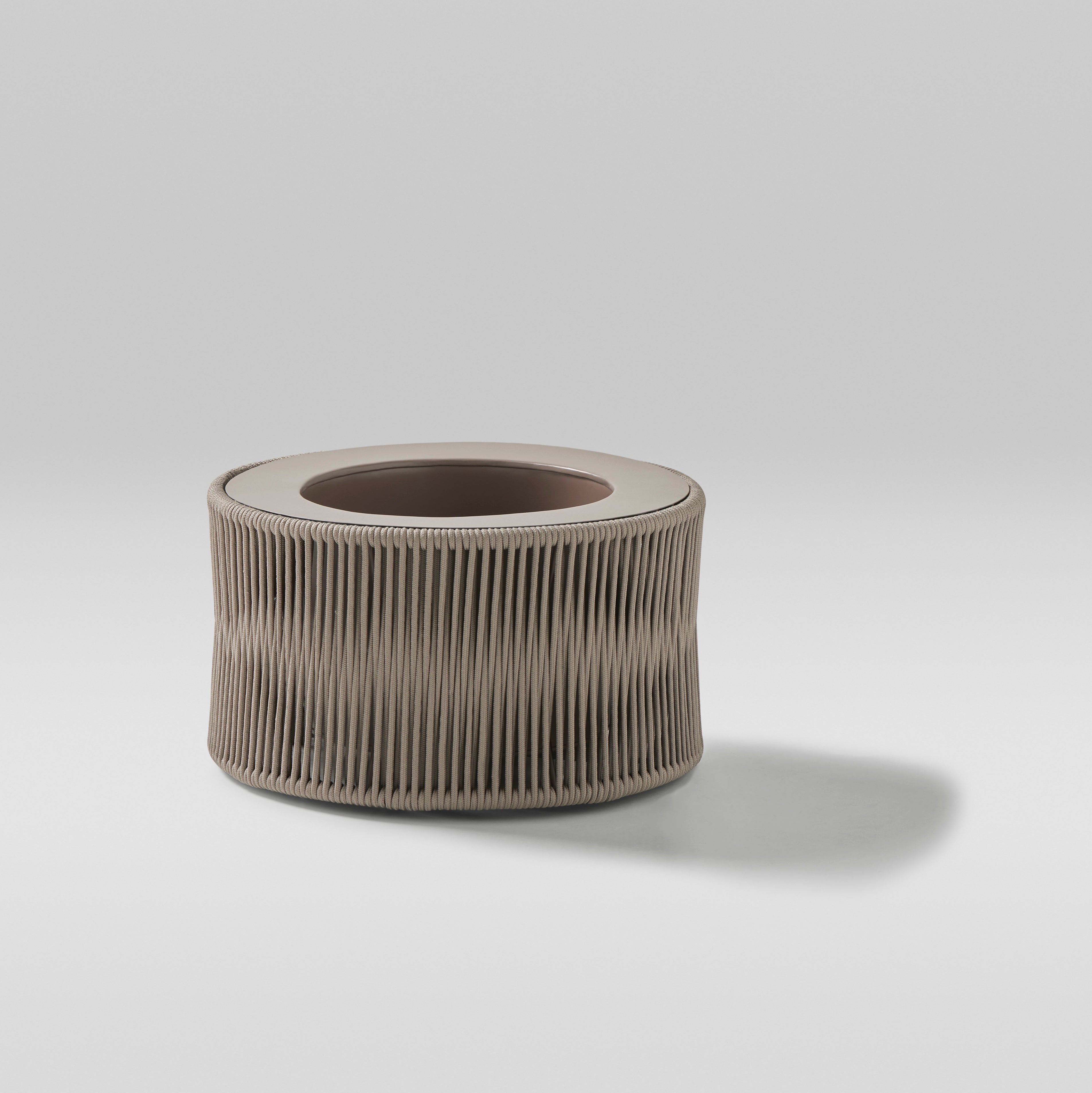 Point I Weave Pflanzgefäß rund