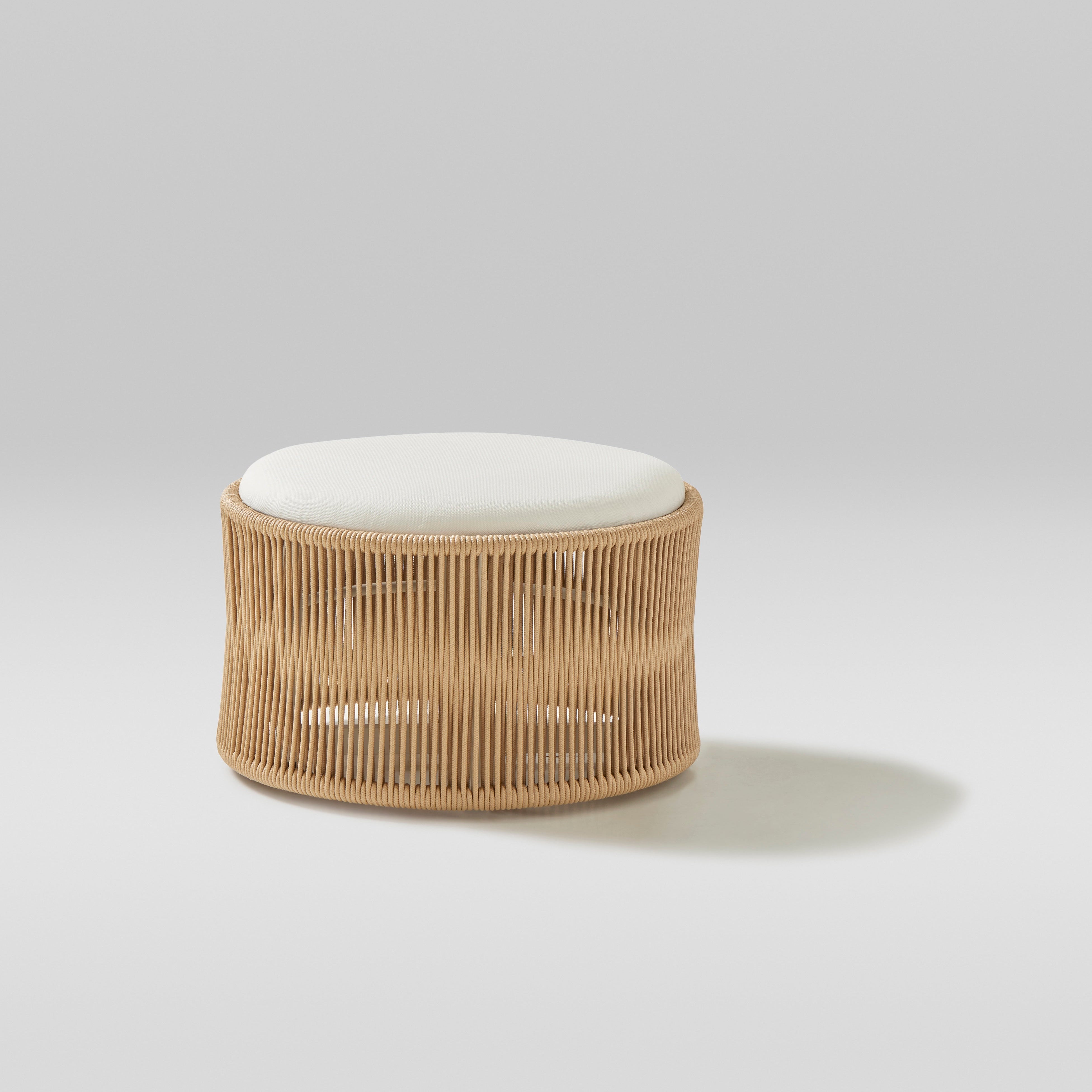 Point I Weave Hocker rund