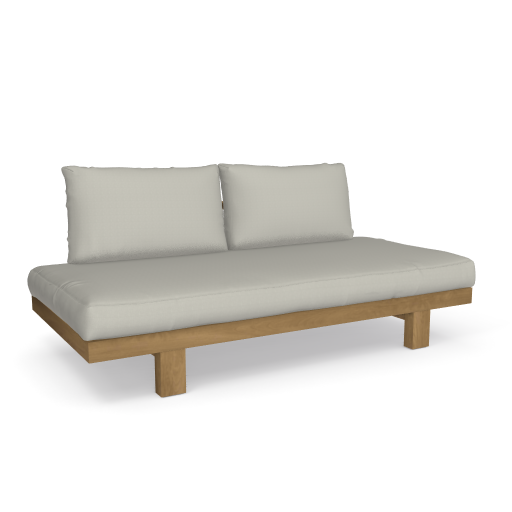 Tribu I Pure 2-seater without armrests