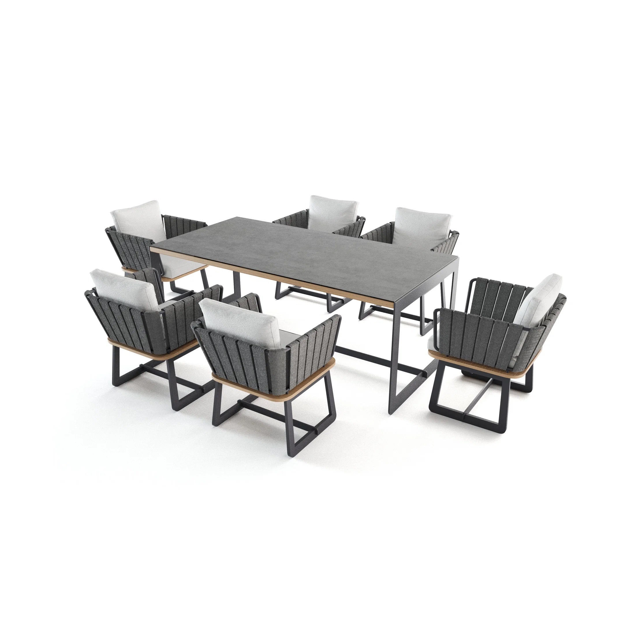 Ploss | Aurora Essgruppe 6 Personen, rechteckig