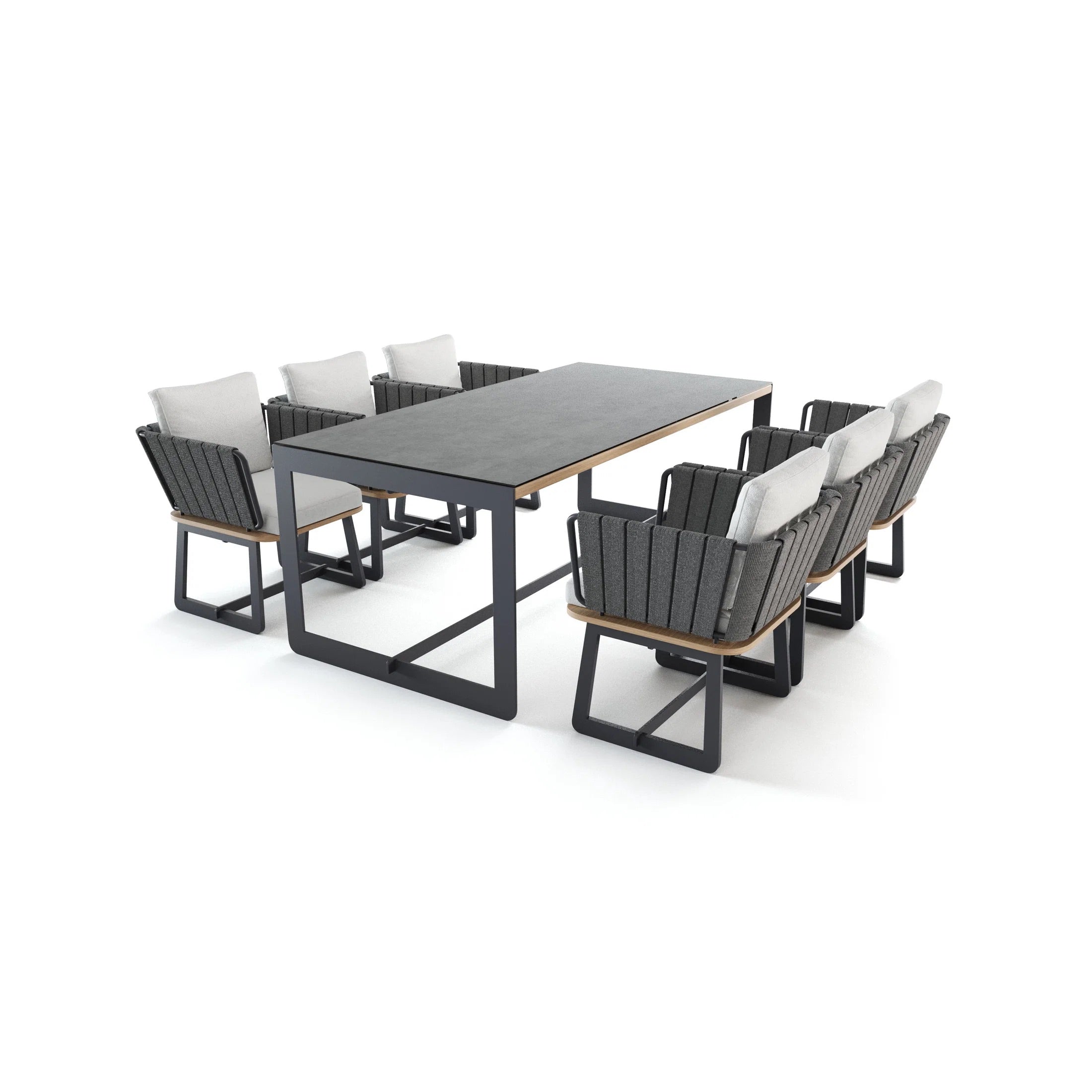 Ploss | Aurora Essgruppe 6 Personen, rechteckig
