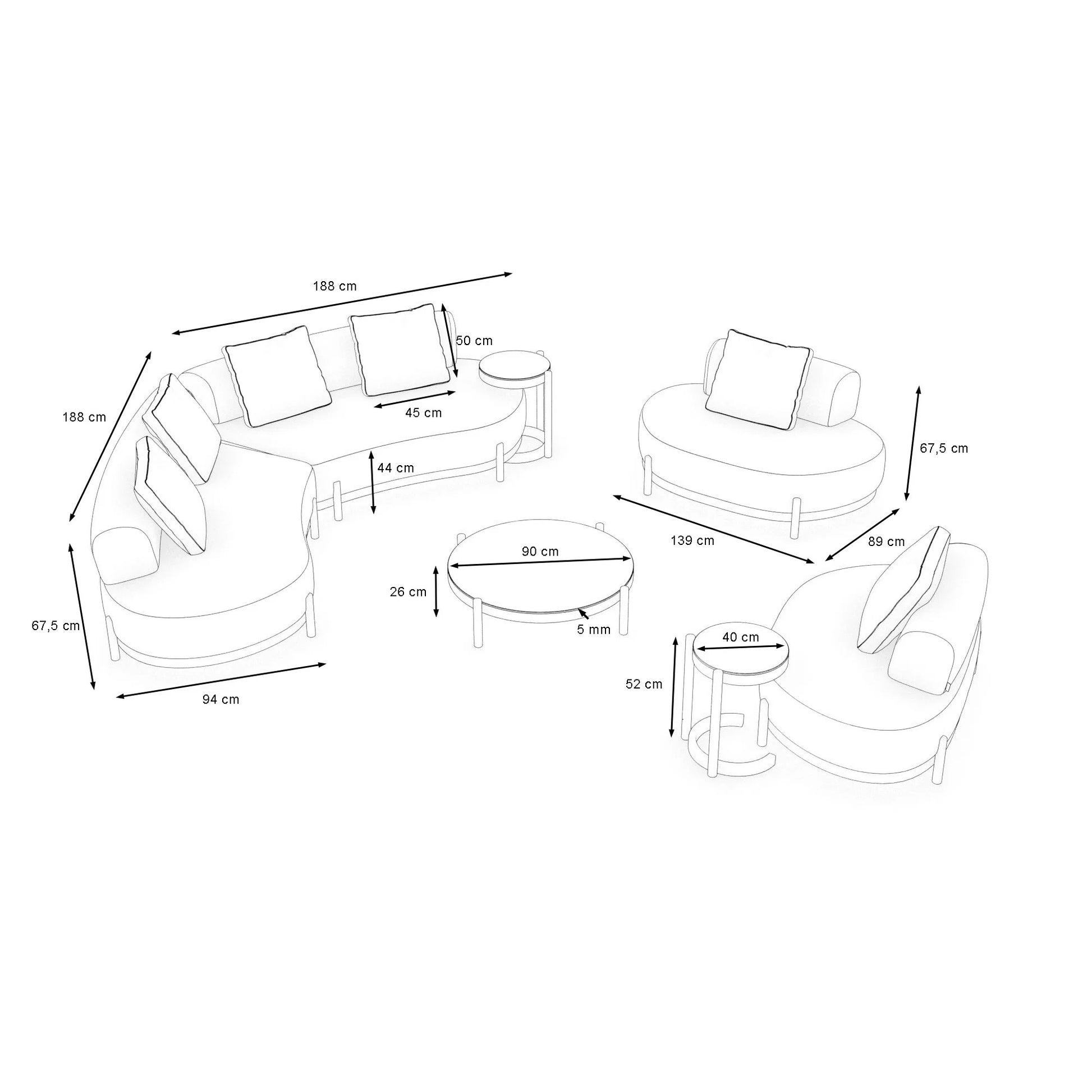 Ploss Ovana Loungegruppe XL – Bild 6