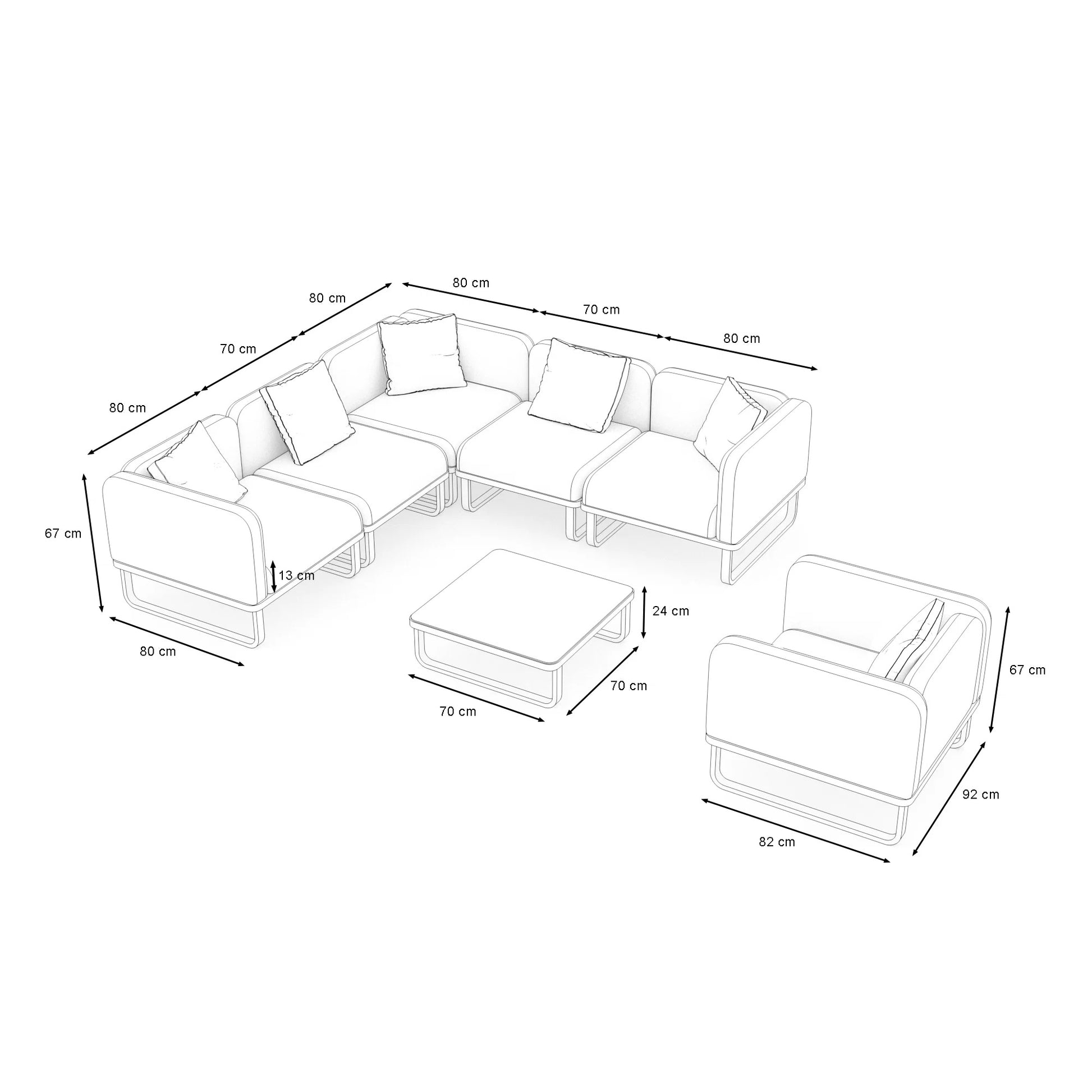 Ploss Solera Loungegruppe Light Plus – Bild 6
