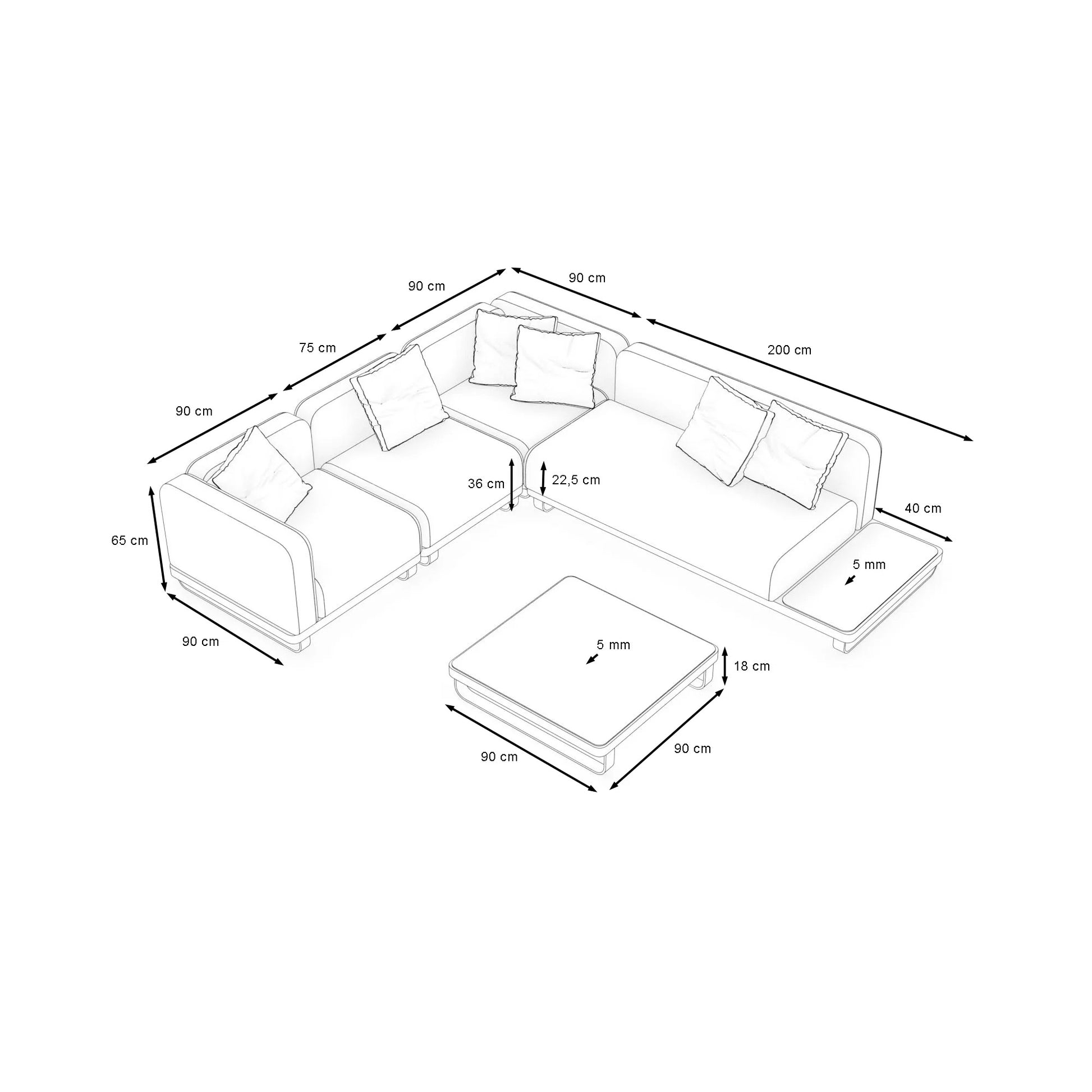 Ploss Solera Loungegruppe M – Bild 6