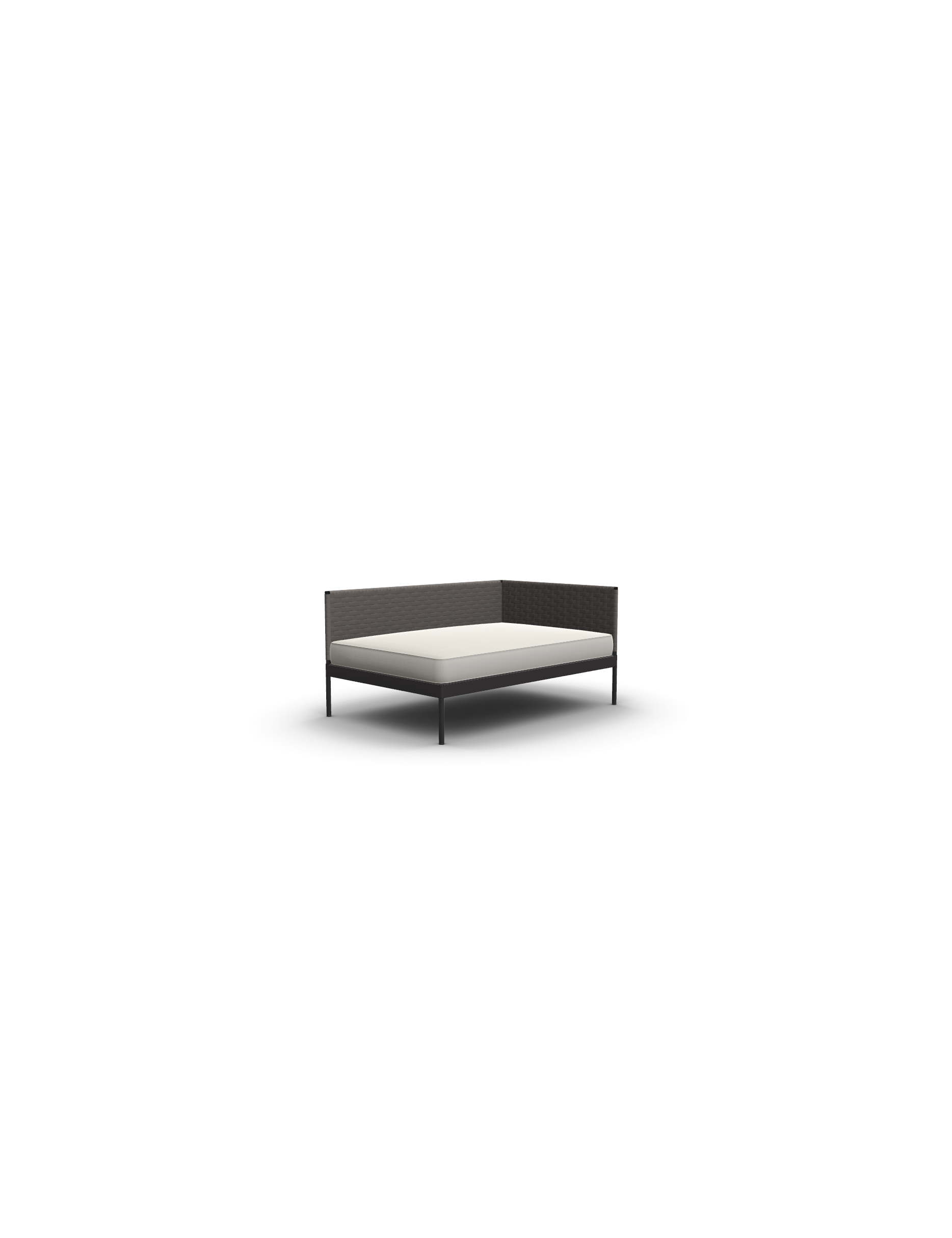 Roda I Basket Sofa 2-Sitz 135x90 cm
