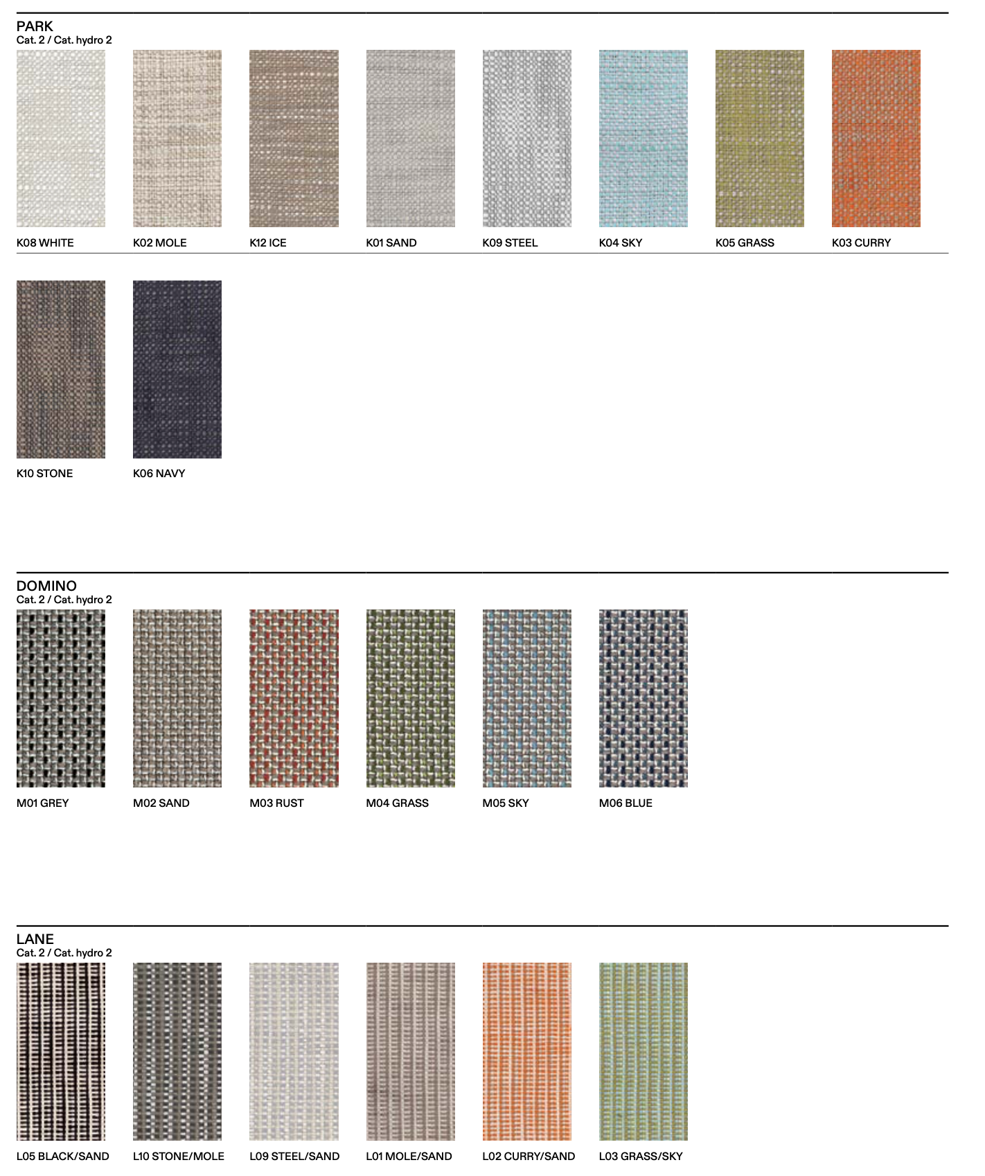 Roda I Mistral armchairs and sofas