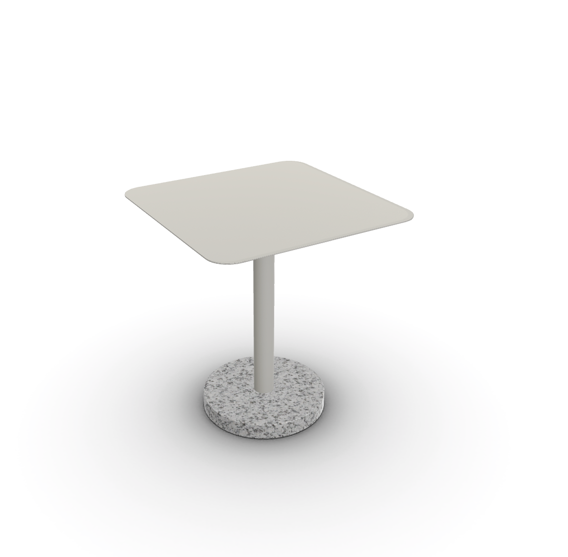 Roda I Bernardo Side Table 50 cm, quadratisch