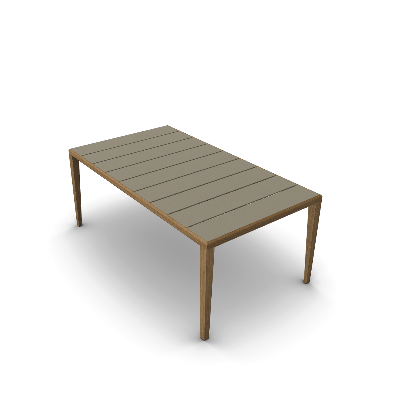 Roda I Teka Table 182 cm, rectangular