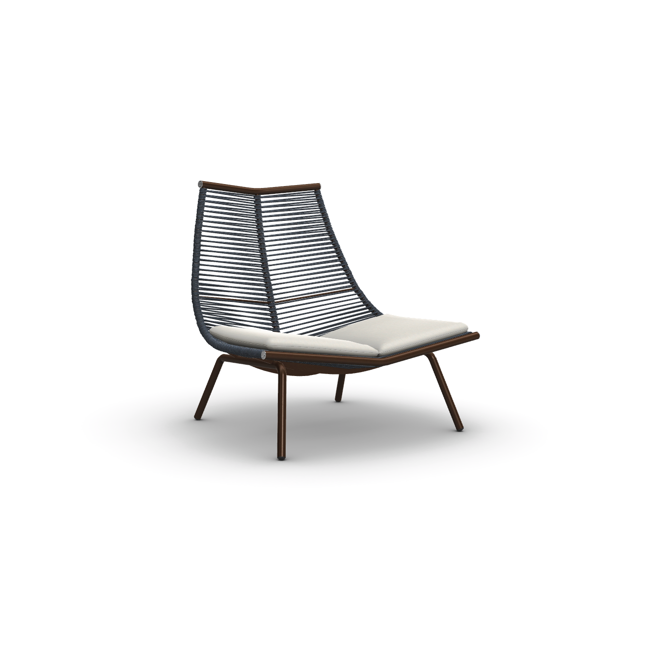 Roda I Laze Loungestuhl mit hoher Rückenlehne