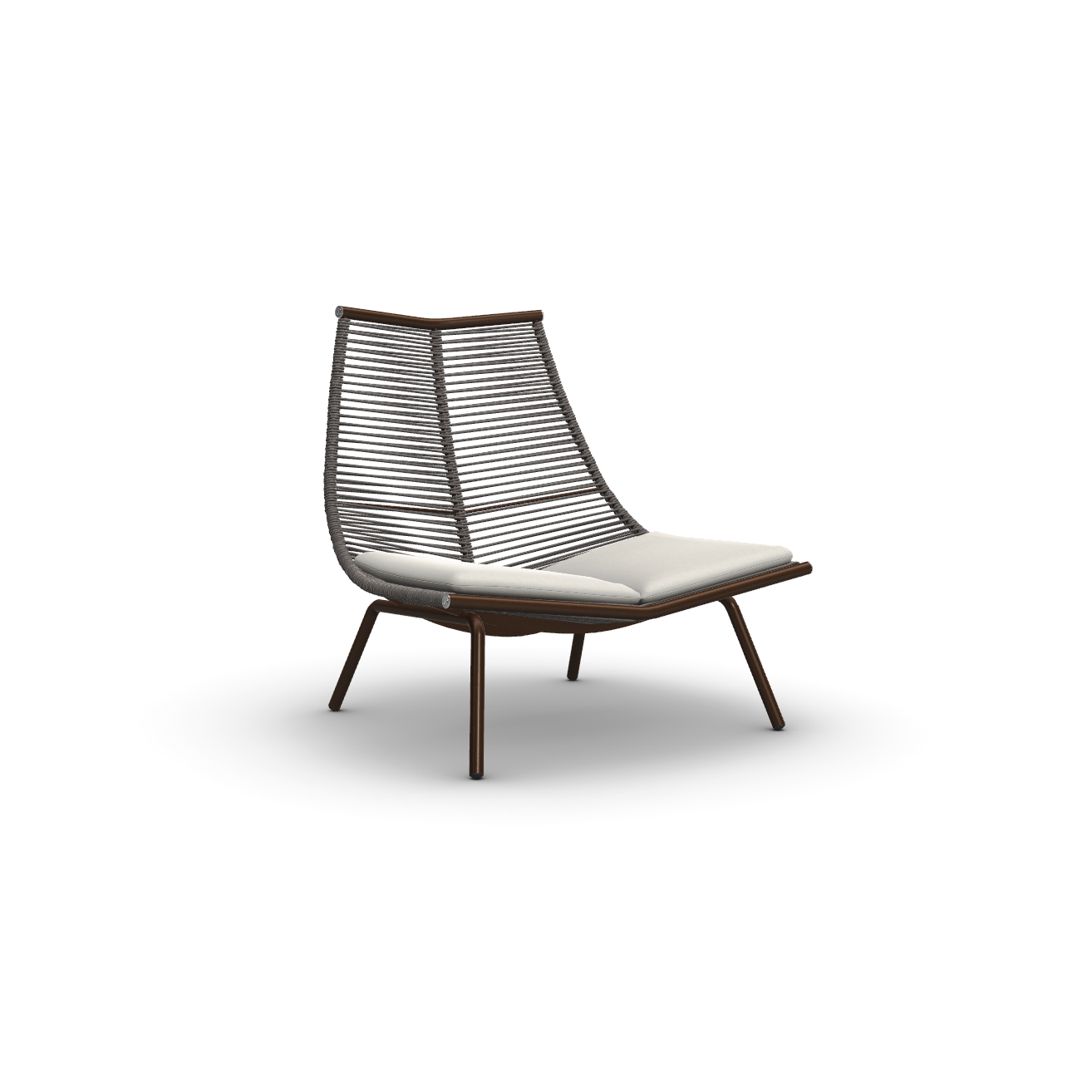 Roda I Laze Loungestuhl mit hoher Rückenlehne