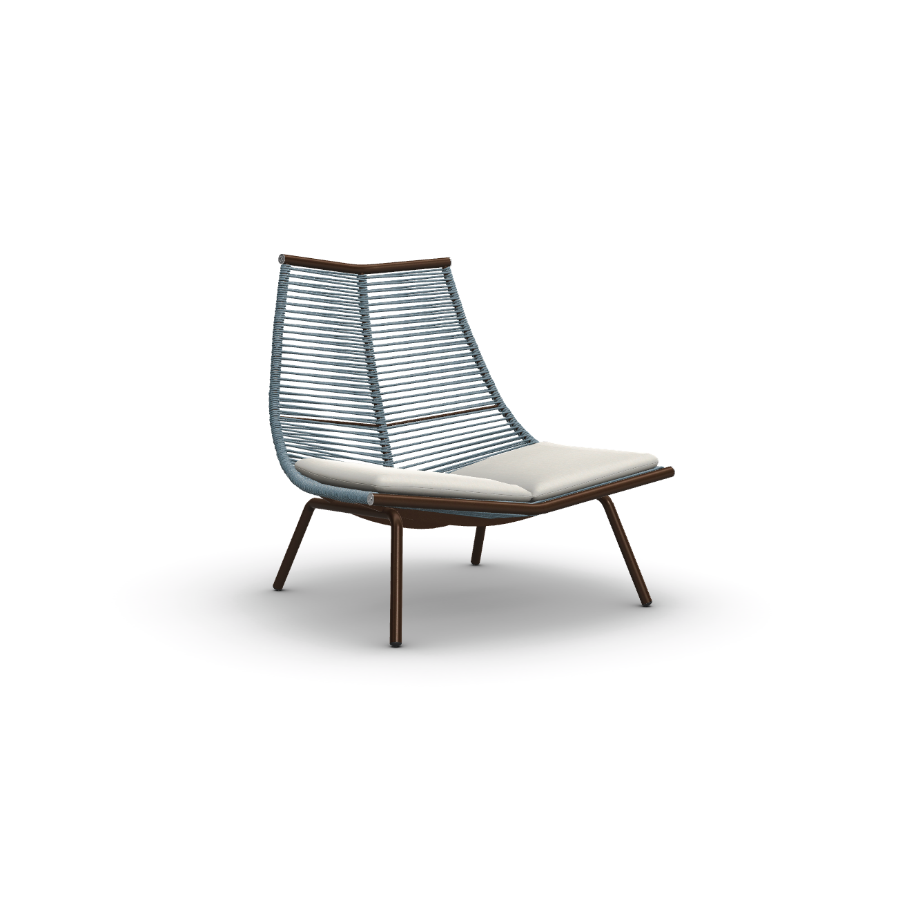 Roda I Laze Loungestuhl mit hoher Rückenlehne