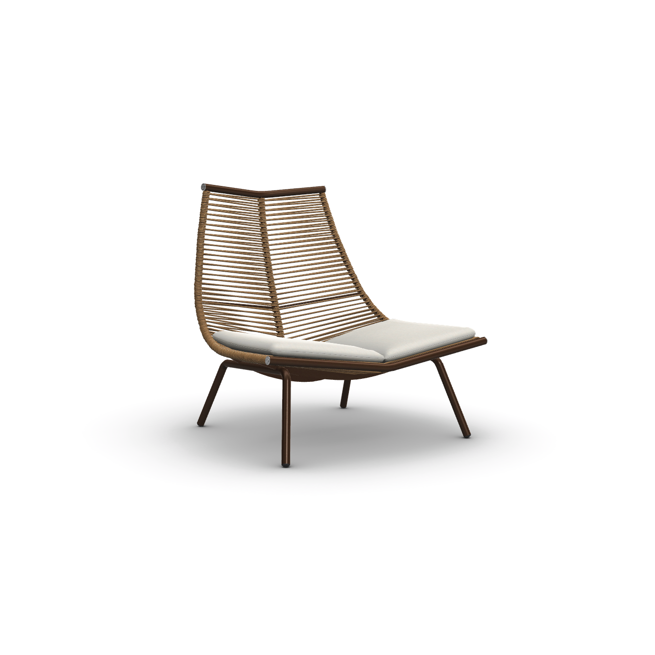 Roda I Laze Loungestuhl mit hoher Rückenlehne