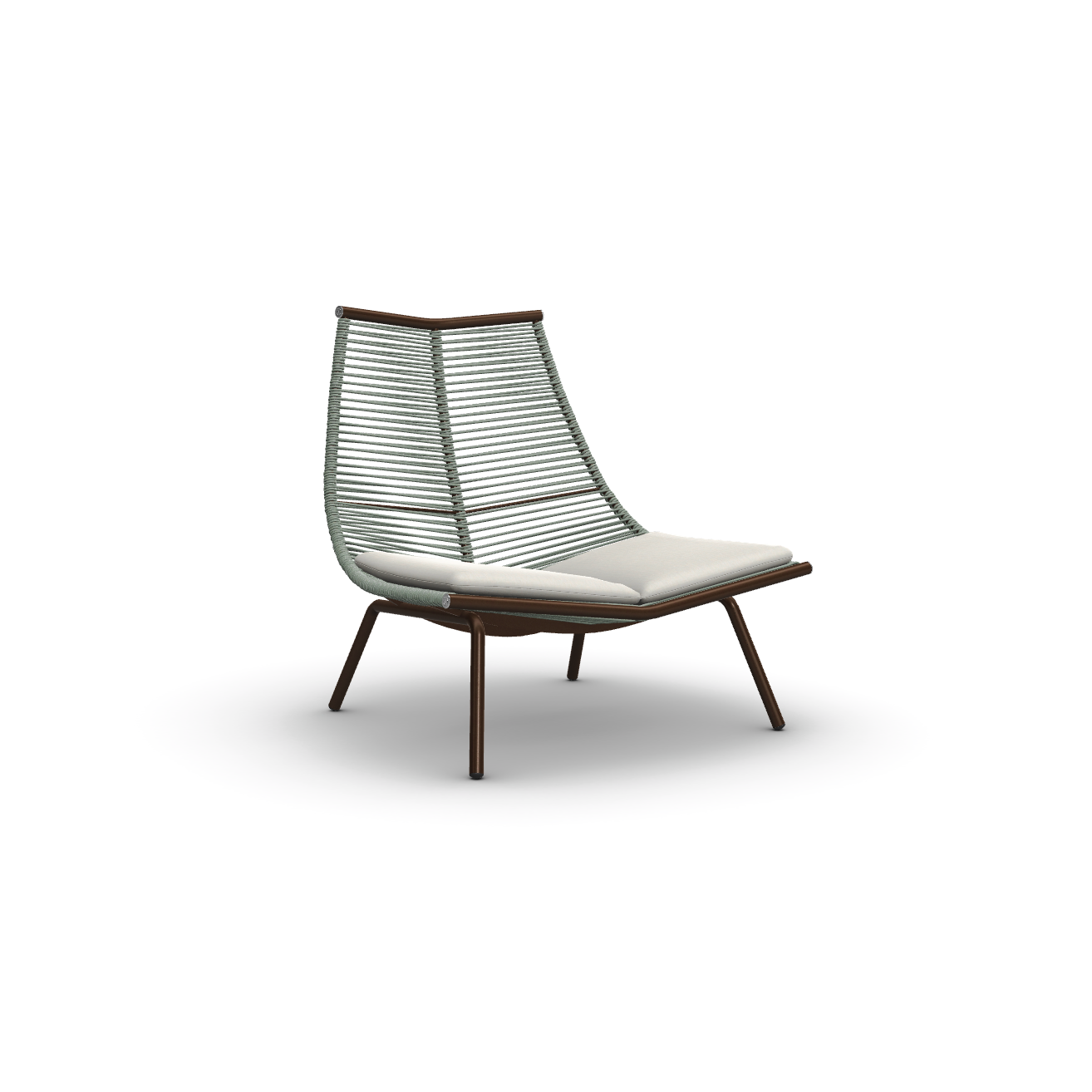 Roda I Laze Loungestuhl mit hoher Rückenlehne