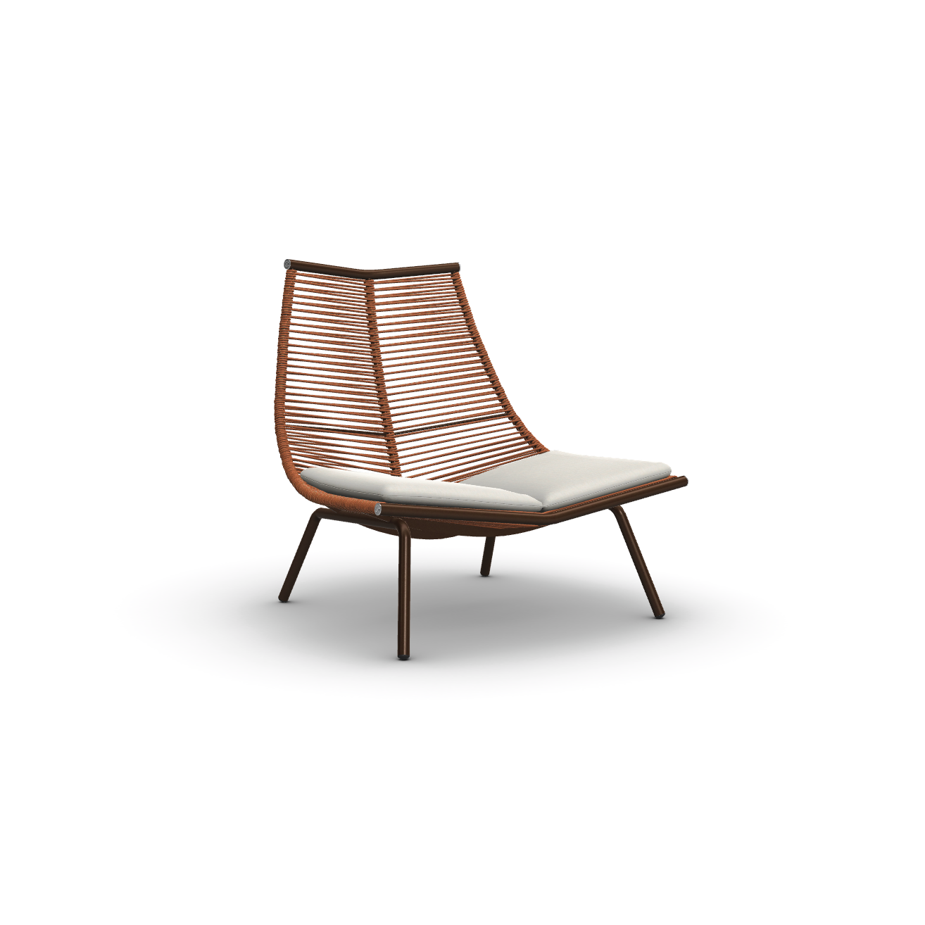 Roda I Laze Loungestuhl mit hoher Rückenlehne