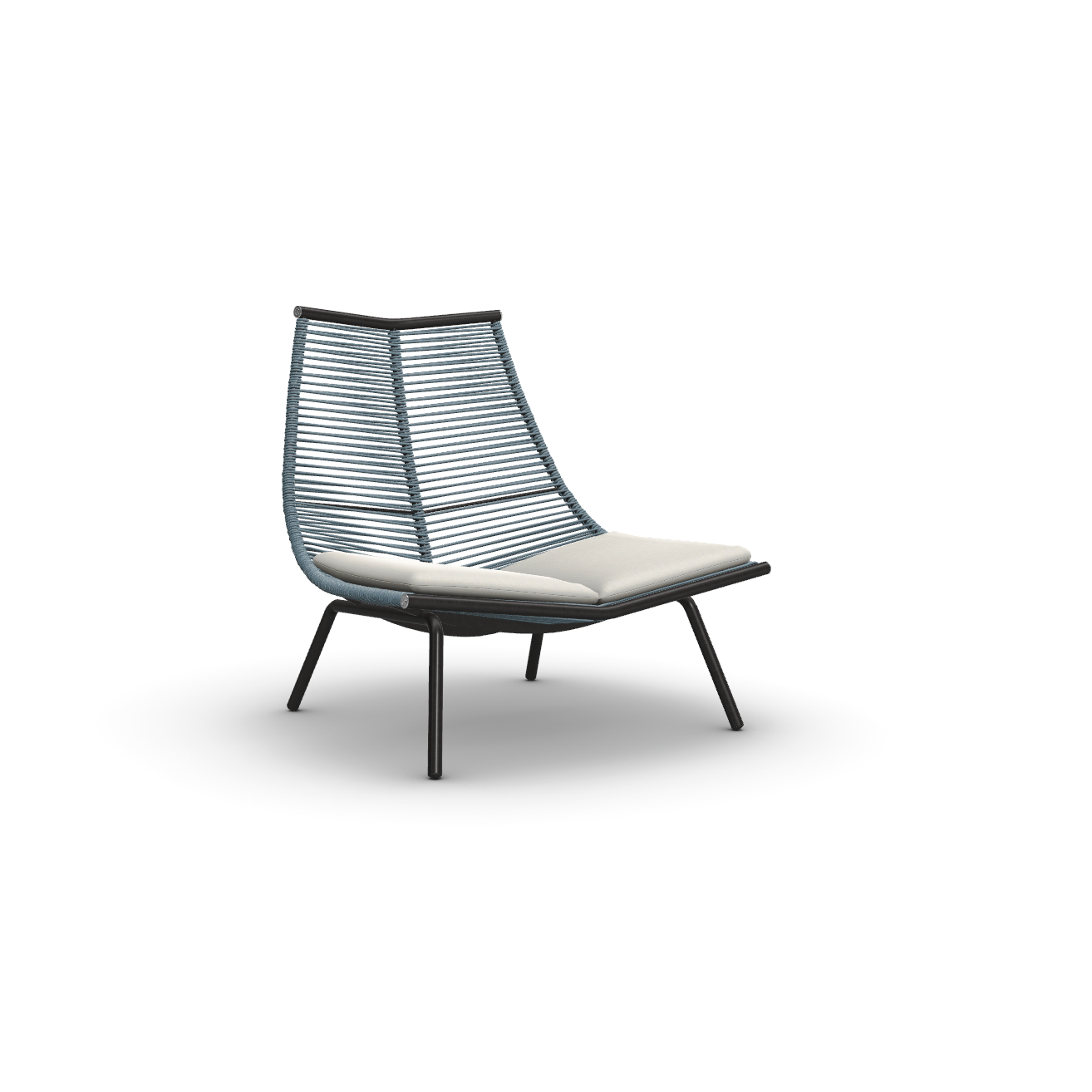 Roda I Laze Loungestuhl mit hoher Rückenlehne