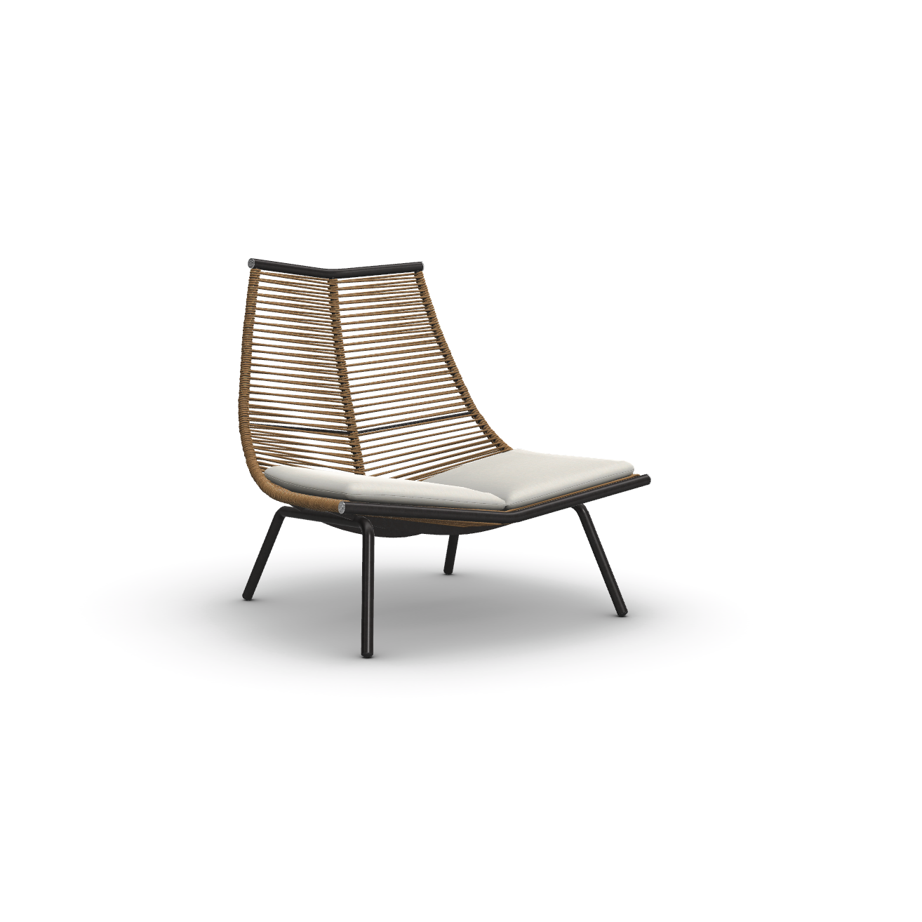 Roda I Laze Loungestuhl mit hoher Rückenlehne