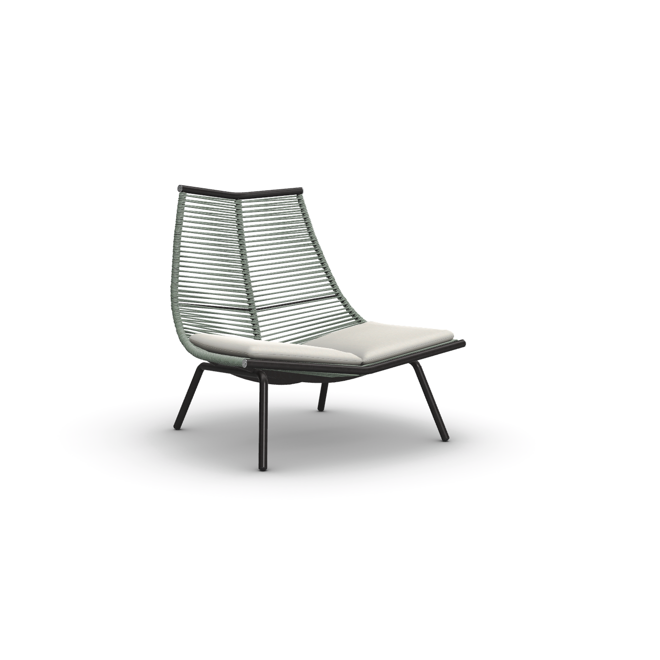 Roda I Laze Loungestuhl mit hoher Rückenlehne