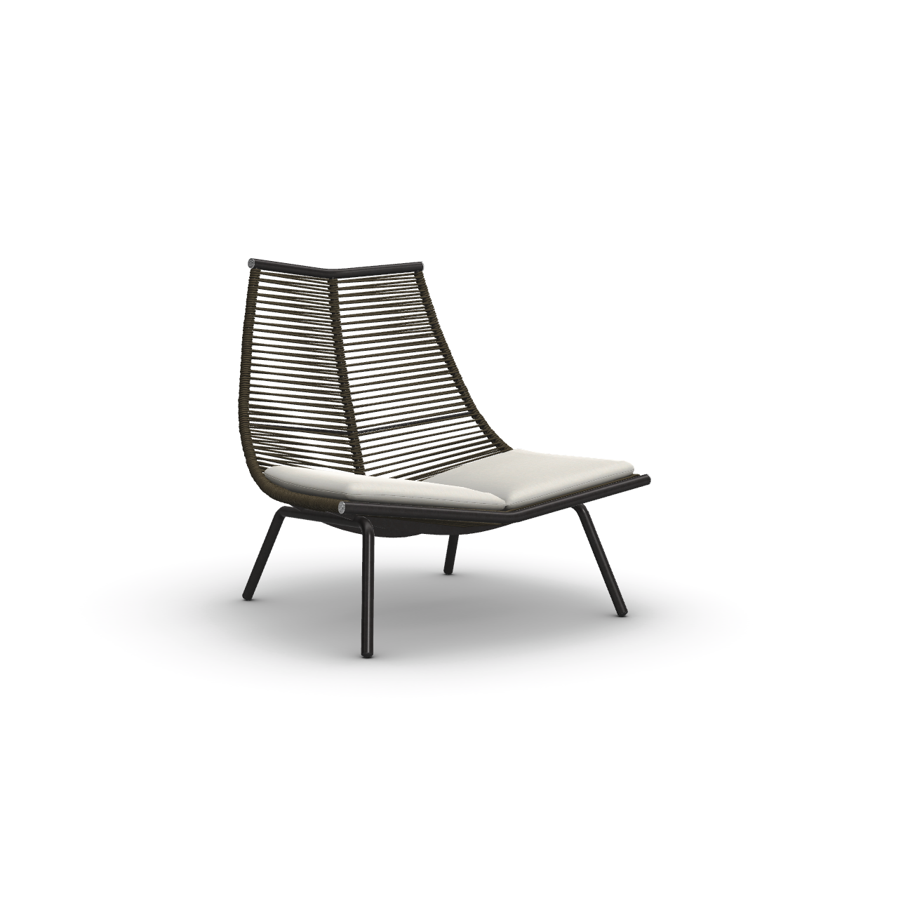 Roda I Laze Loungestuhl mit hoher Rückenlehne