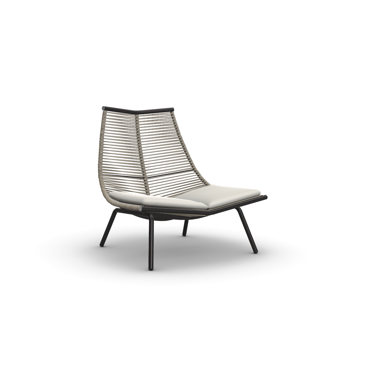 Roda I Laze Loungestuhl mit hoher Rückenlehne