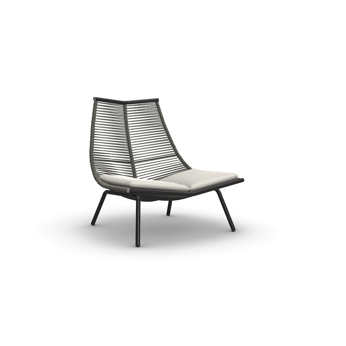 Roda I Laze Loungestuhl mit hoher Rückenlehne