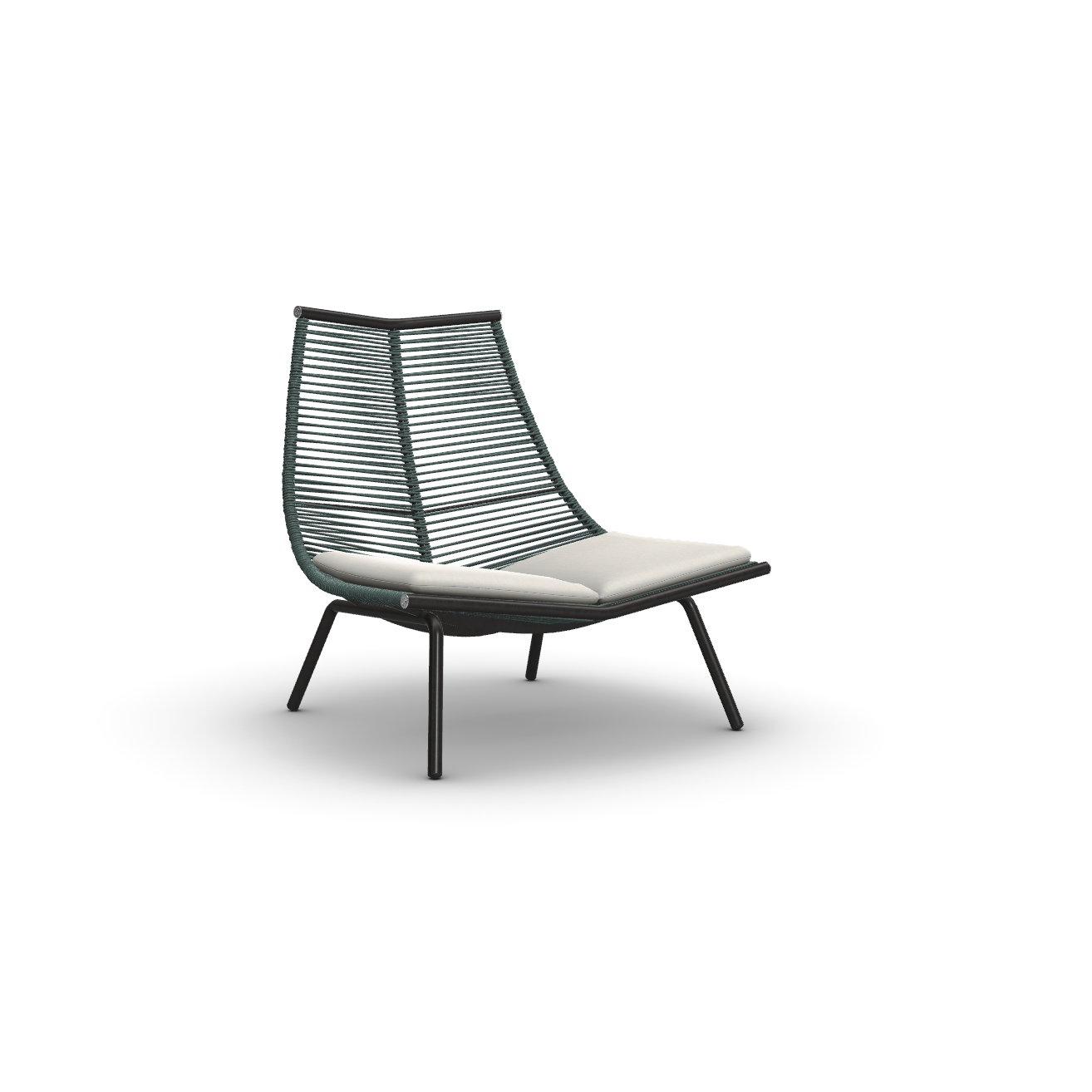 Roda I Laze Loungestuhl mit hoher Rückenlehne