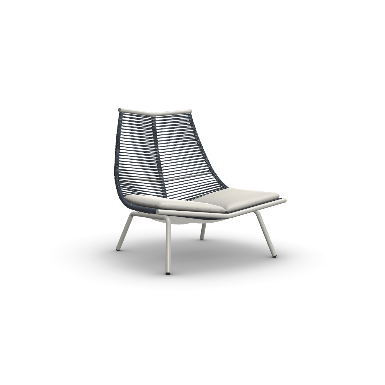 Roda I Laze Loungestuhl mit hoher Rückenlehne