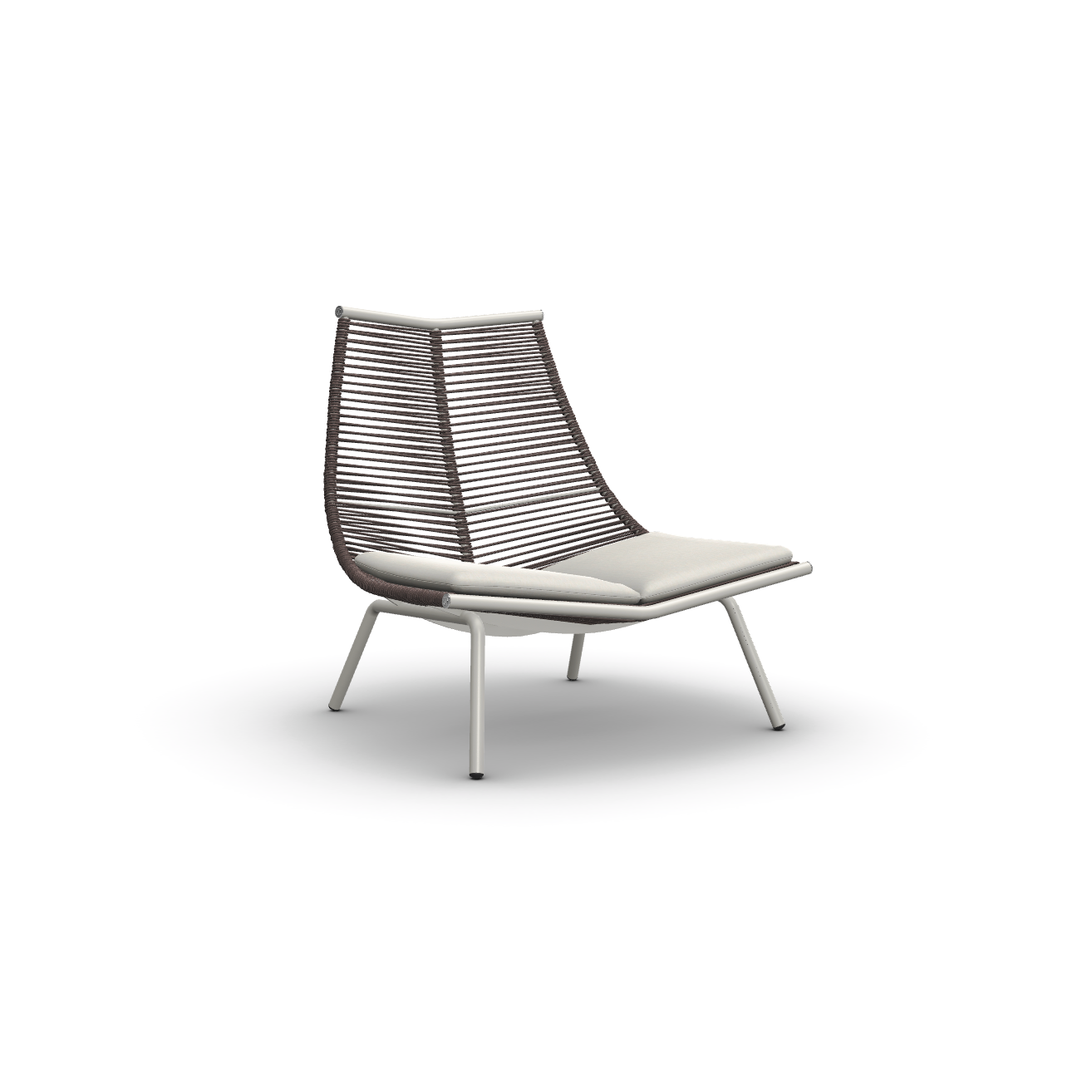 Roda I Laze Loungestuhl mit hoher Rückenlehne