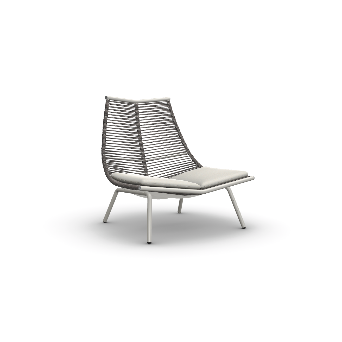 Roda I Laze Loungestuhl mit hoher Rückenlehne